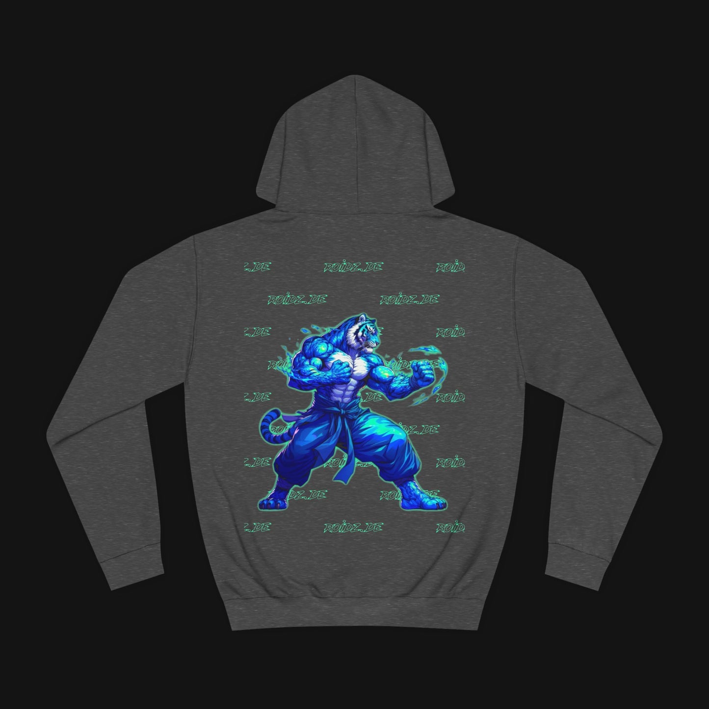 Hoodie (80% Baumwolle) - Schattenboxen, hinten