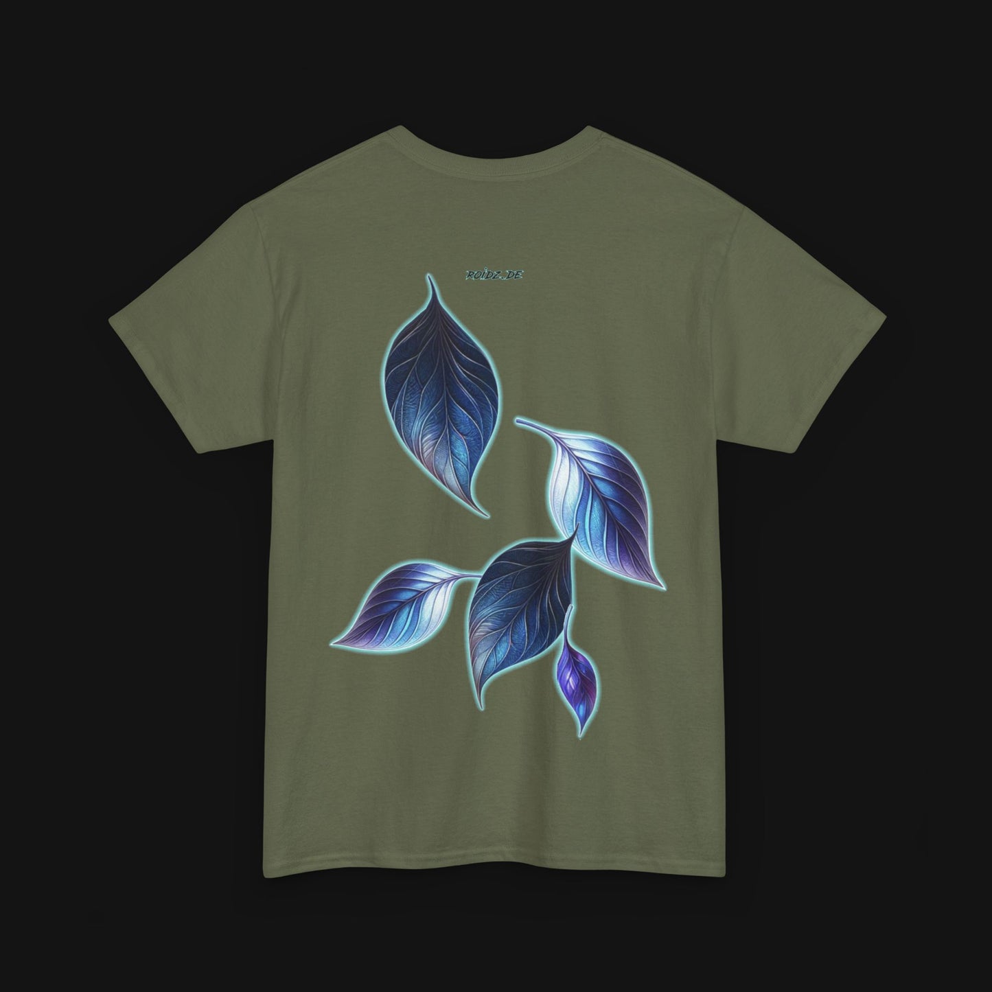 T-Shirt (100% Baumwolle) - Blätter, hinten