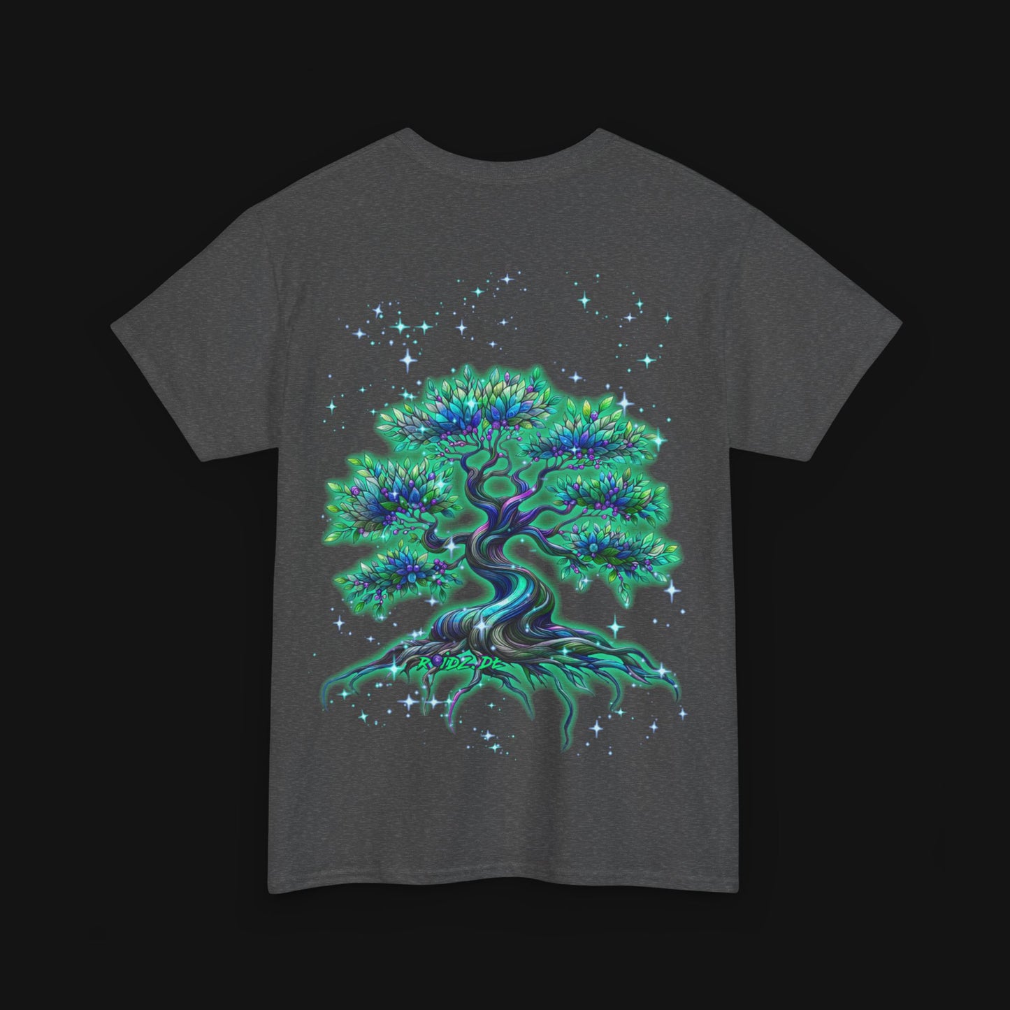 T-Shirt (100% Baumwolle) - Baum, hinten