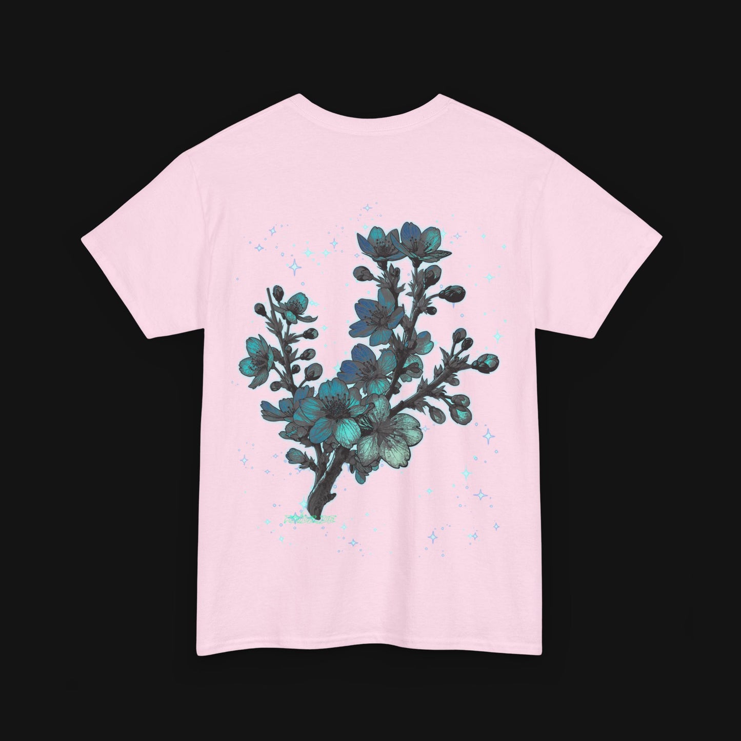 T-Shirt (100% Baumwolle) - Kirsche, hinten