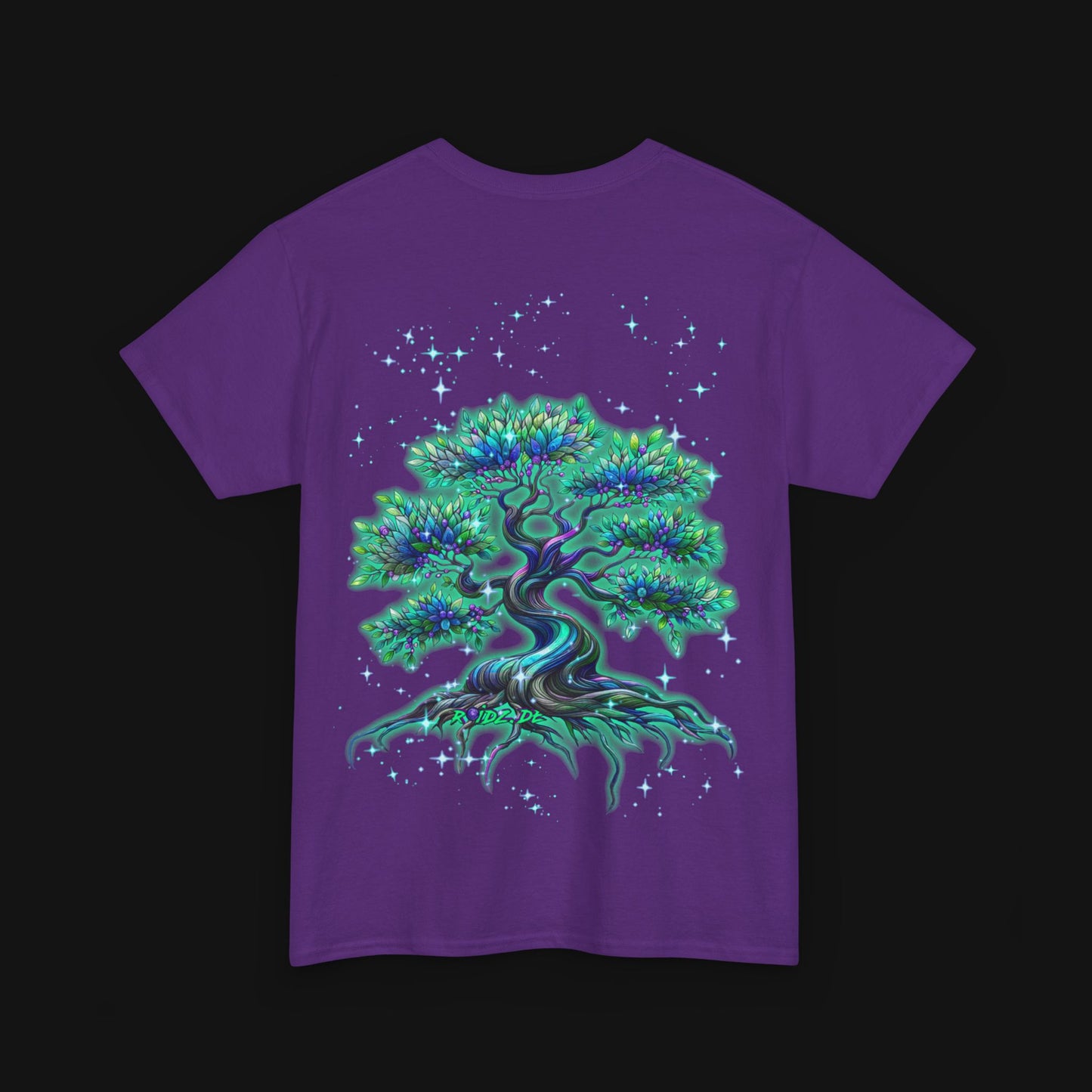 T-Shirt (100% Baumwolle) - Baum, hinten