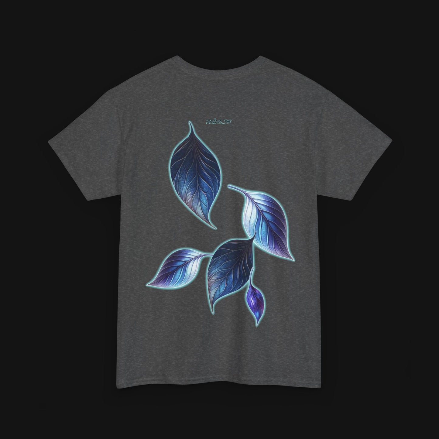 T-Shirt (100% Baumwolle) - Blätter, hinten