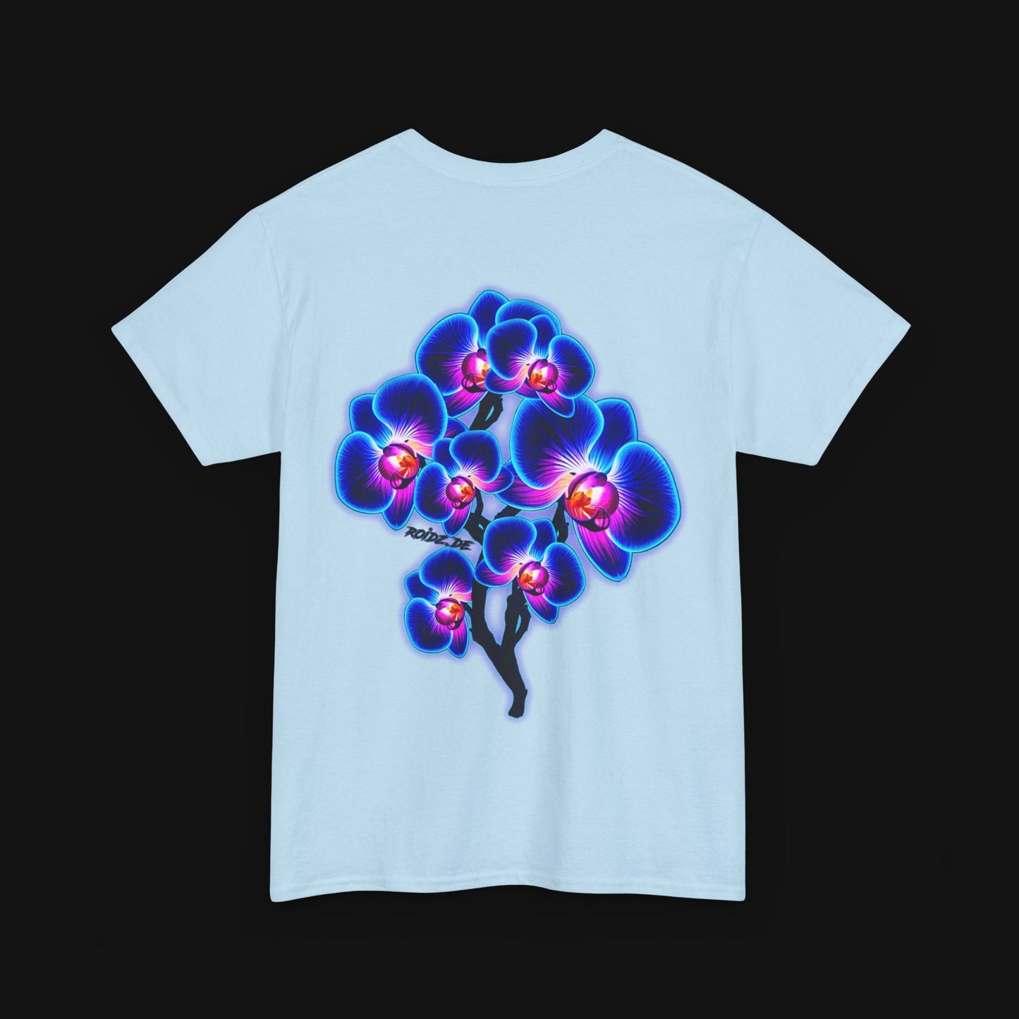T-Shirt (100% Baumwolle) - Orchidee, hinten