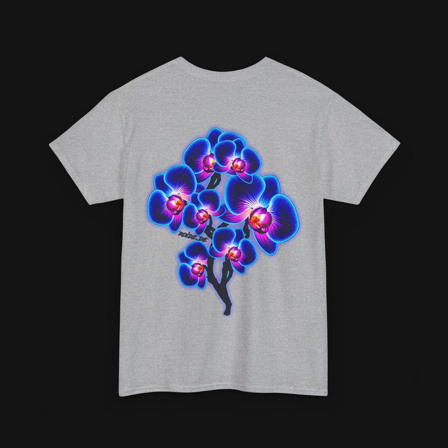 T-Shirt (100% Baumwolle) - Orchidee, hinten