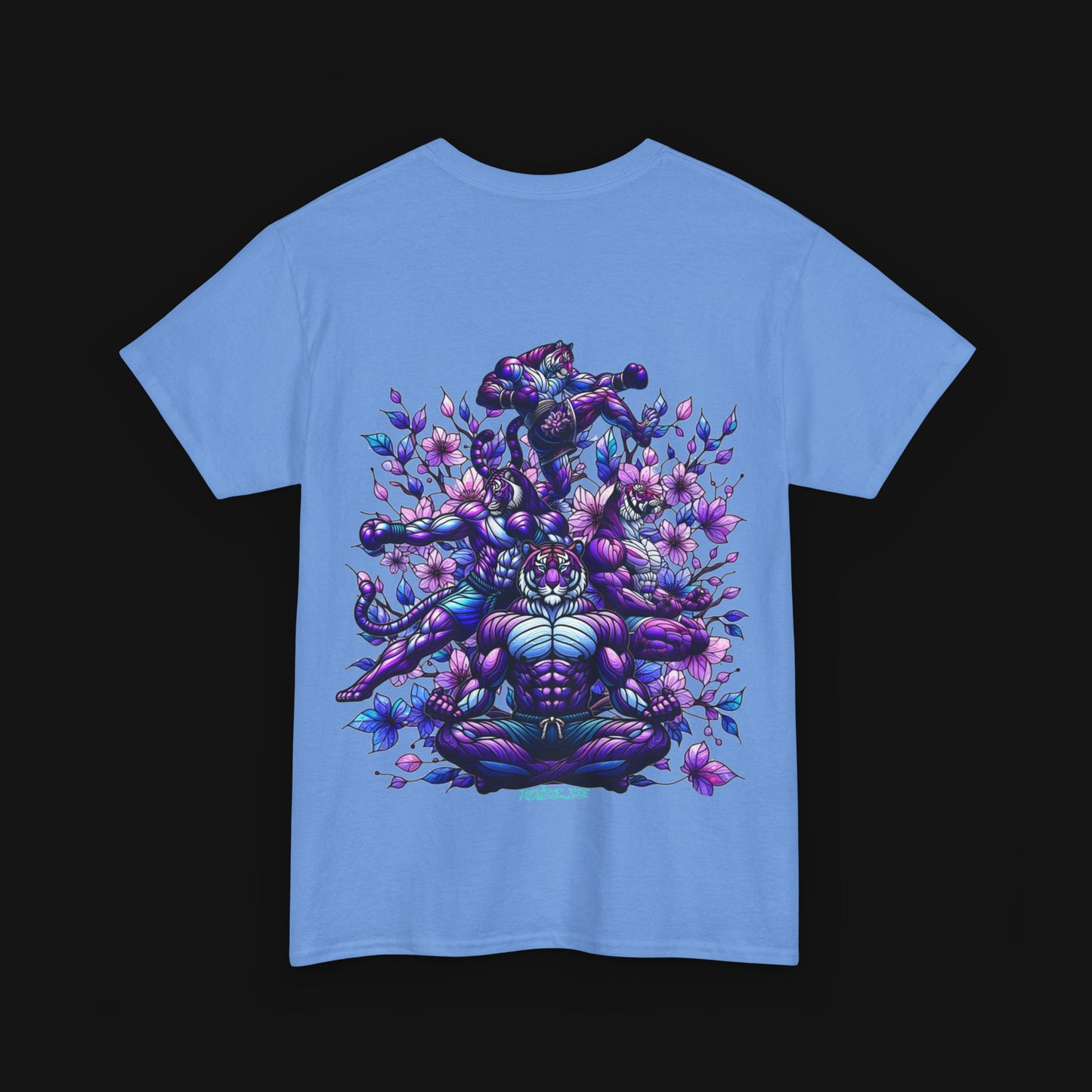 T-Shirt (100% Baumwolle) - Meditieren, hinten