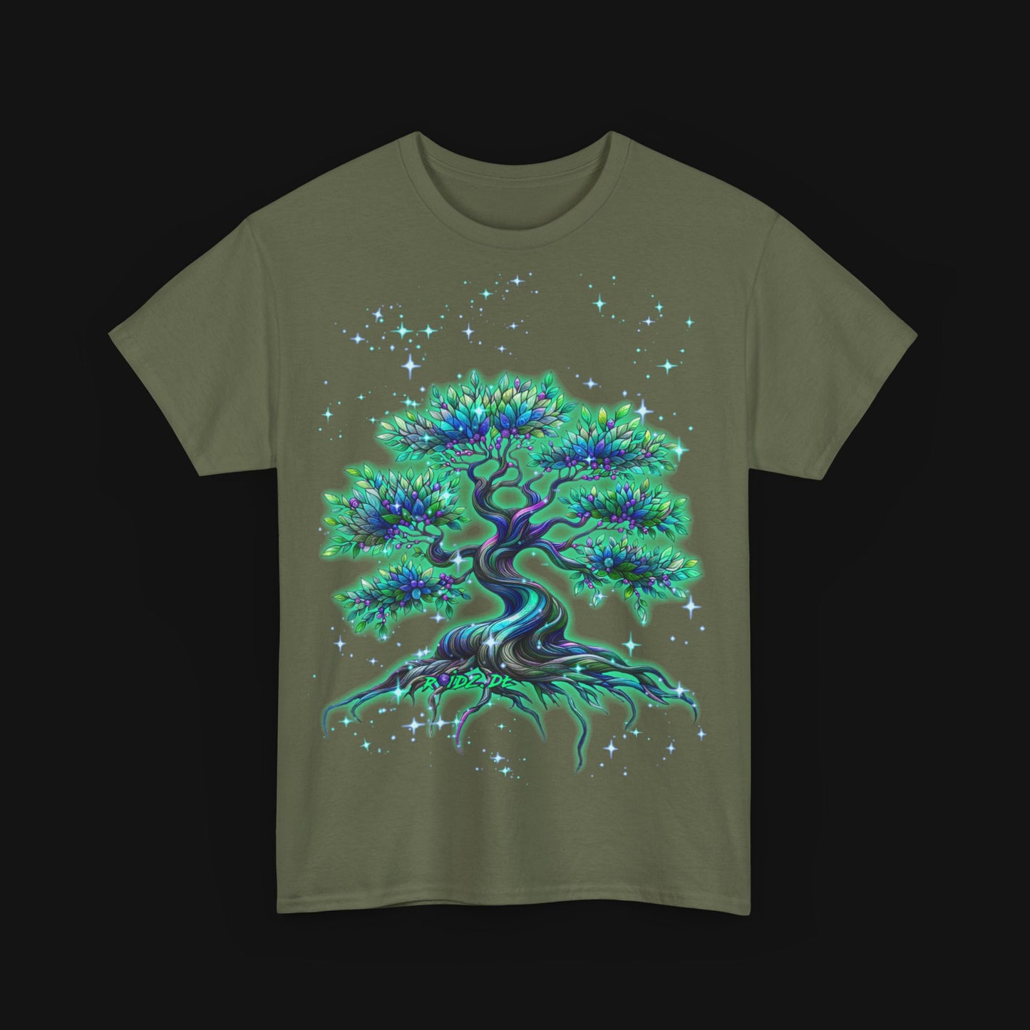 T-Shirt (100% Baumwolle) - Baum, vorne