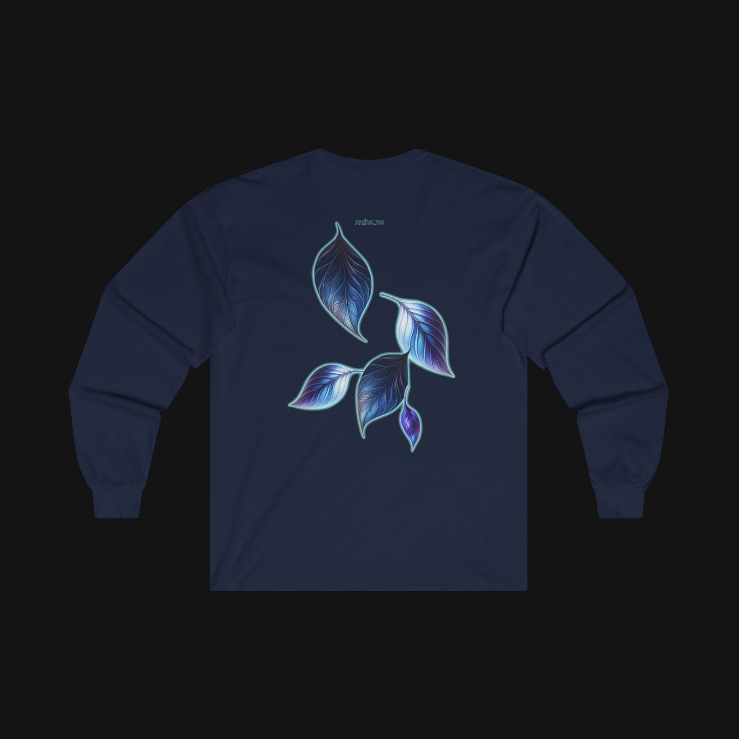 Longsleeve (100% Baumwolle) - Blätter, hinten