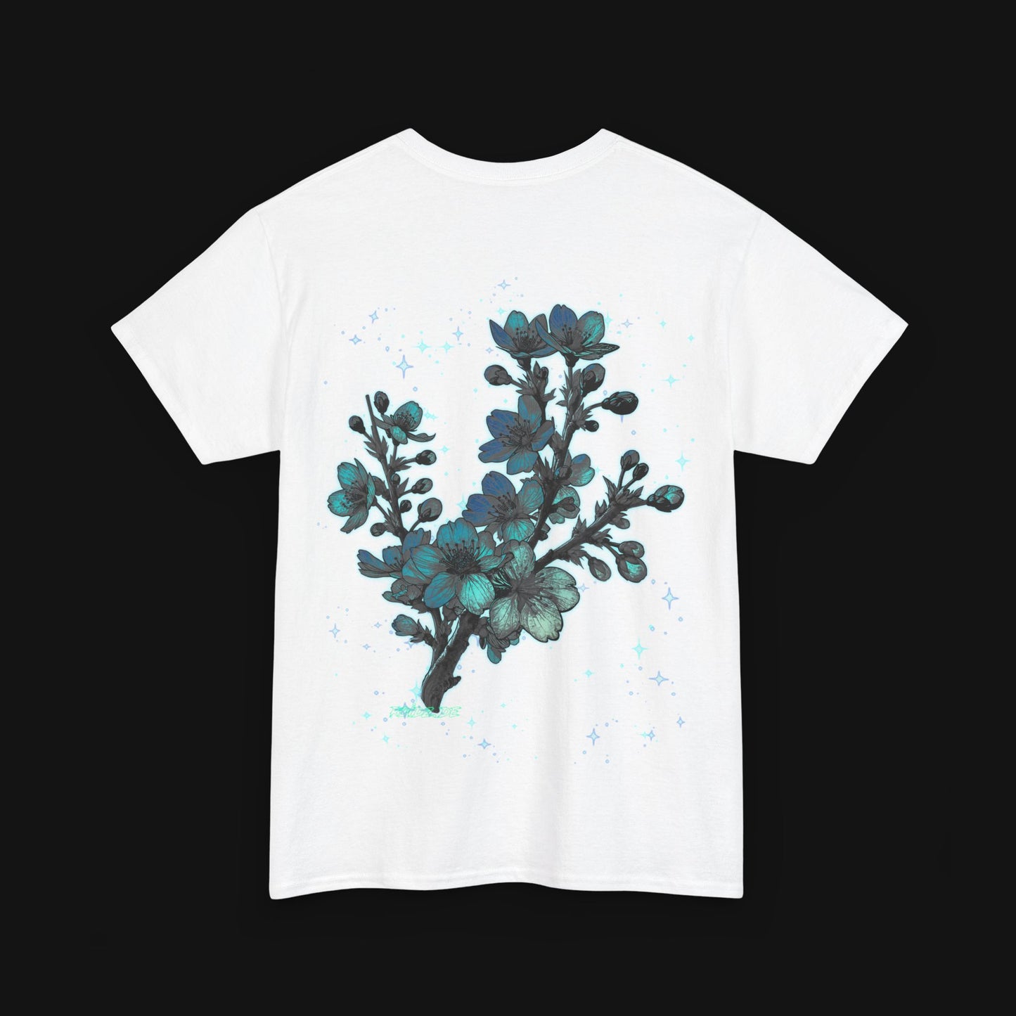 T-Shirt (100% Baumwolle) - Kirsche, hinten
