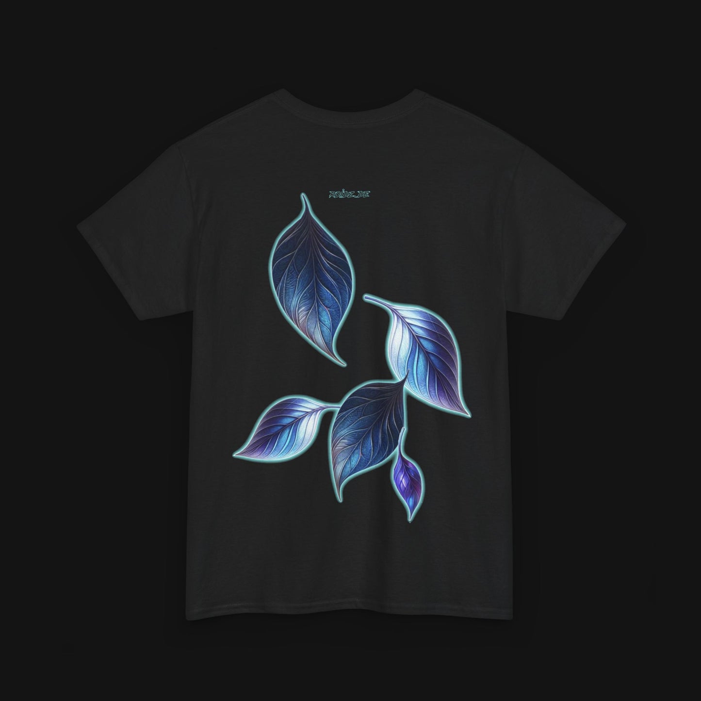T-Shirt (100% Baumwolle) - Blätter, hinten