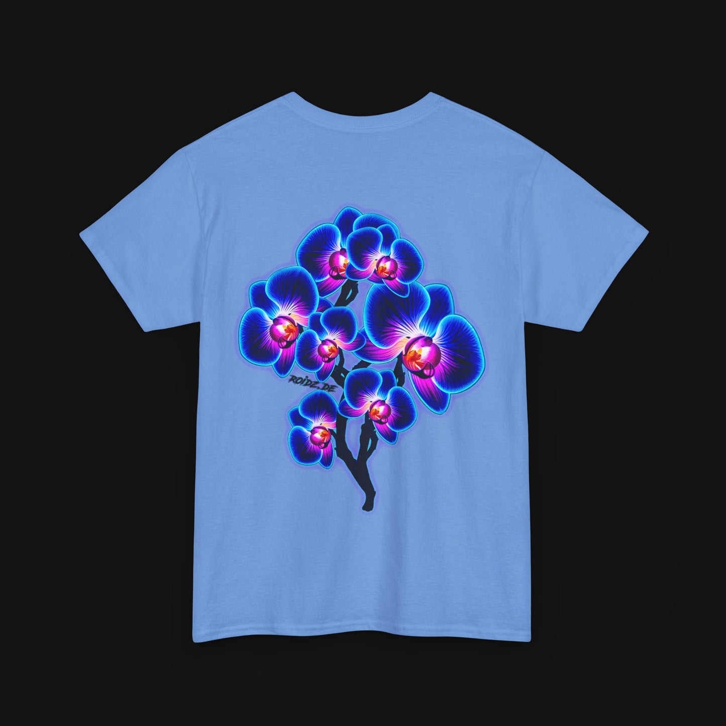 T-Shirt (100% Baumwolle) - Orchidee, hinten