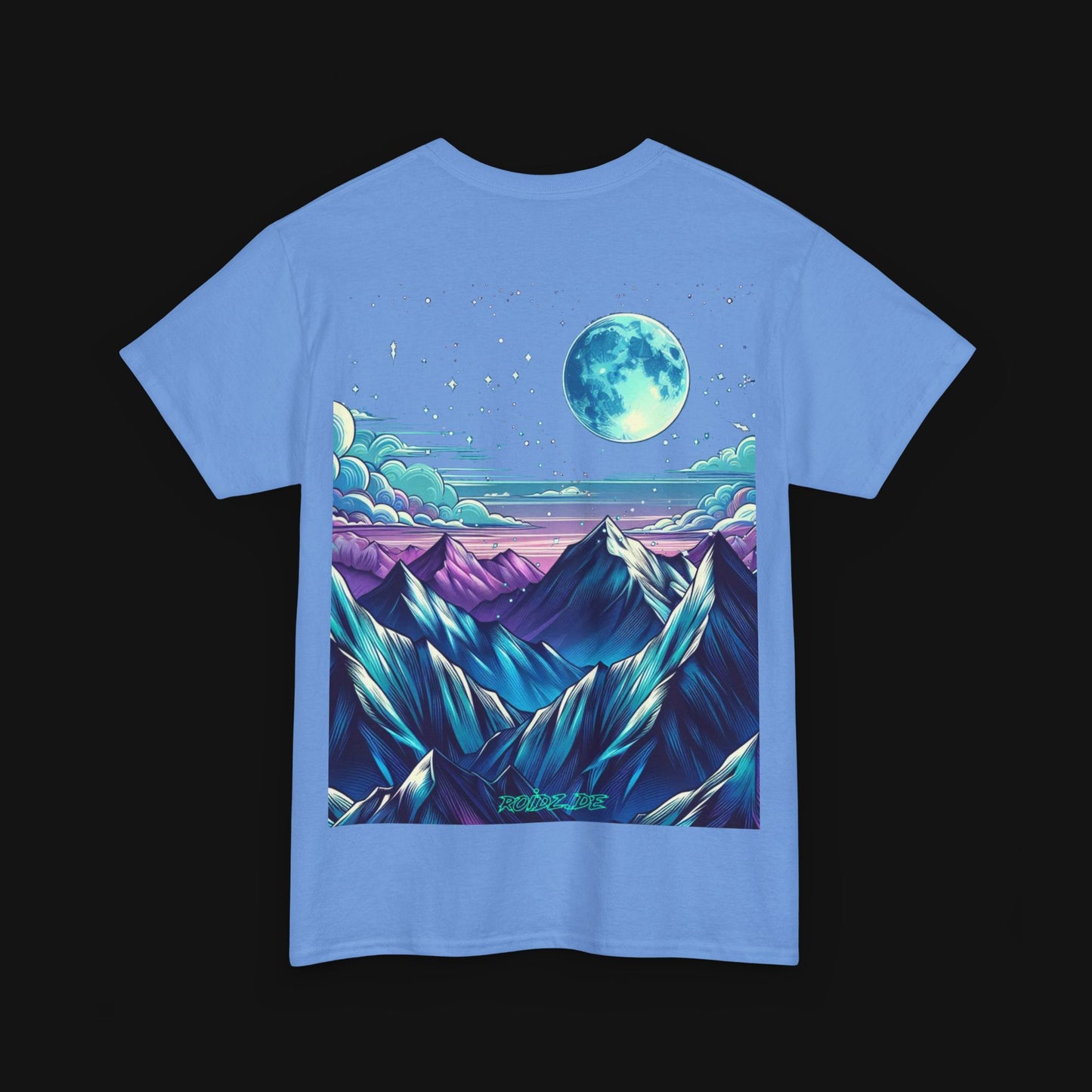 T-Shirt (100% Baumwolle) - Berge, hinten