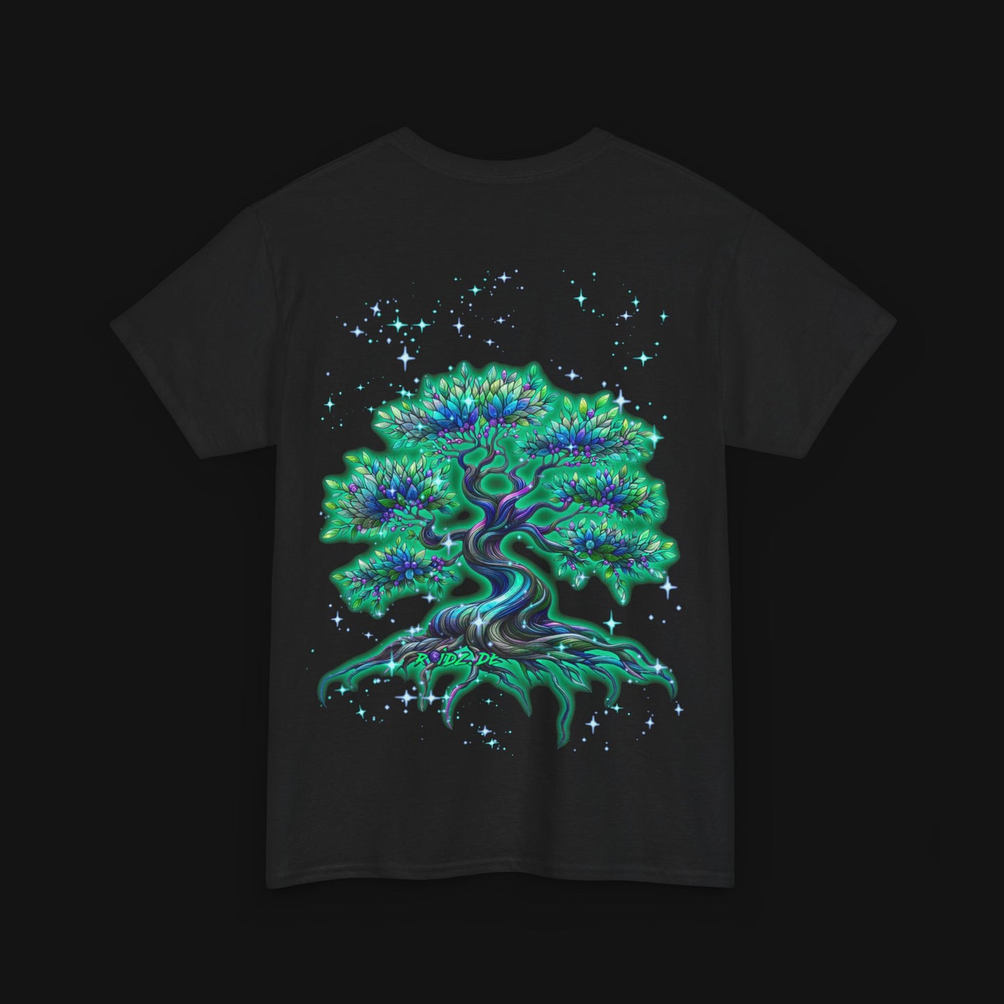 T-Shirt (100% Baumwolle) - Baum, hinten
