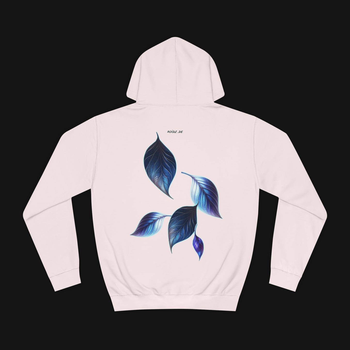 Hoodie (80% Baumwolle) - Blätter, hinten