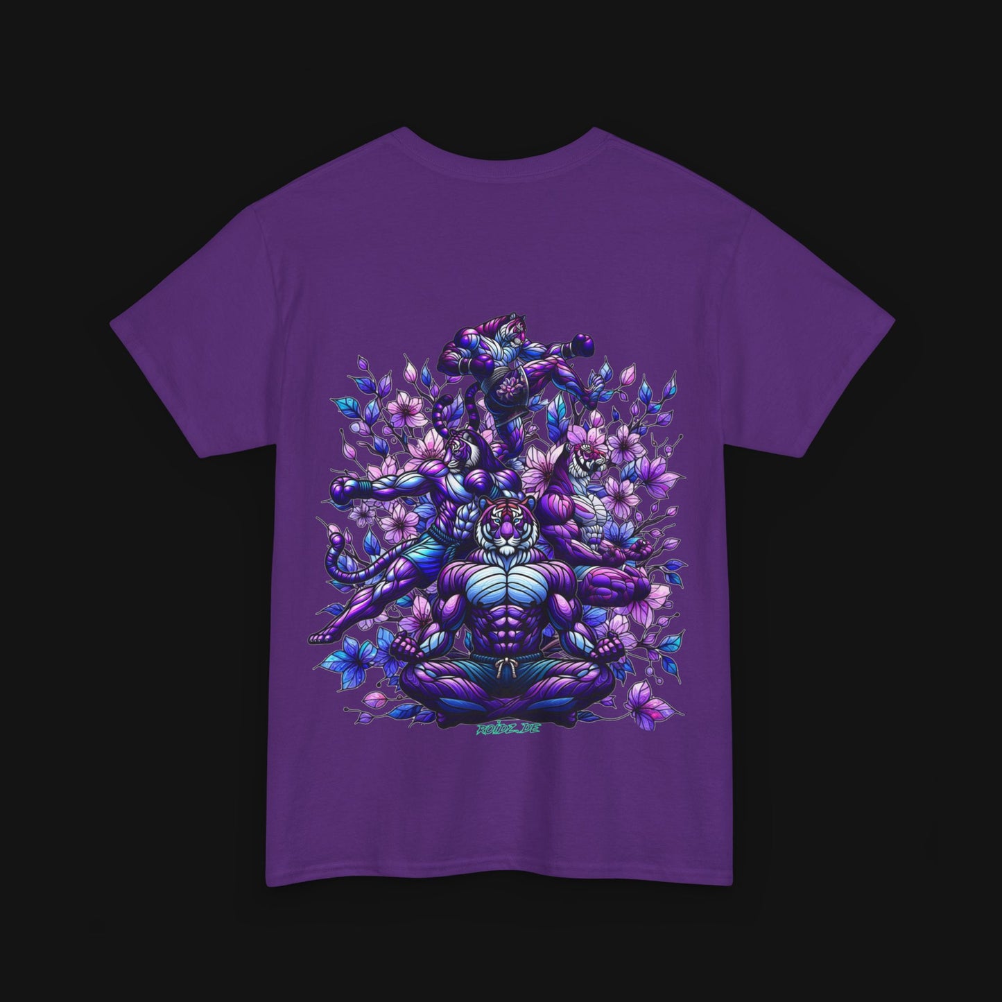 T-Shirt (100% Baumwolle) - Meditieren, hinten