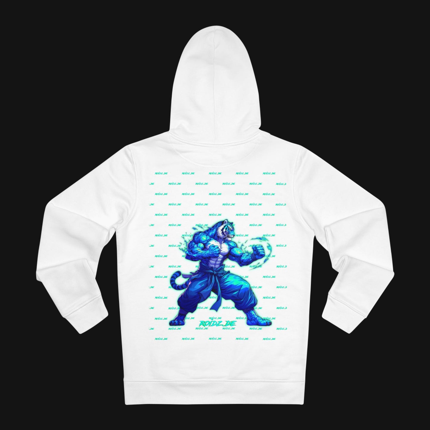 Winter-Hoodie (85% Baumwolle) - Schattenboxen, hinten