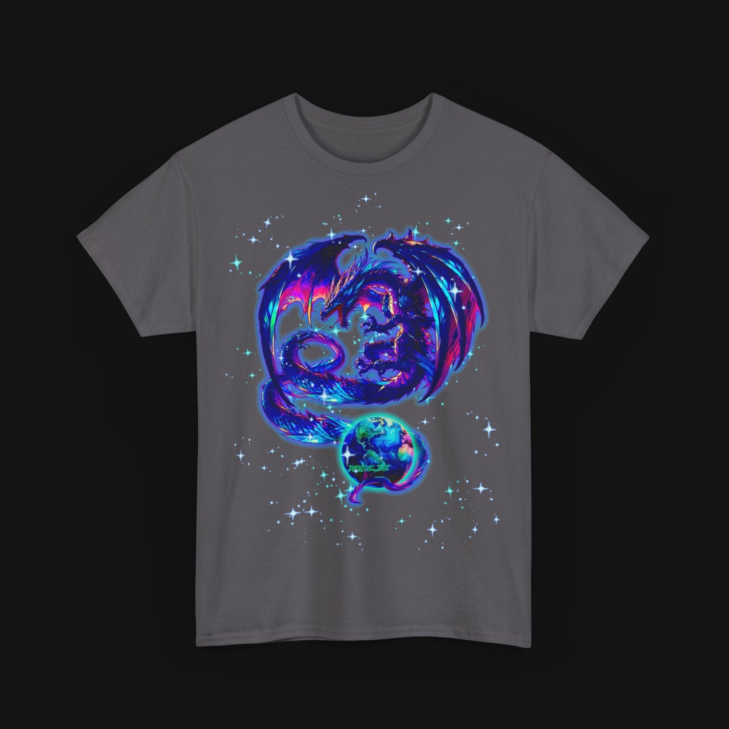 T-Shirt (100% Baumwolle) - Drachen, vorne