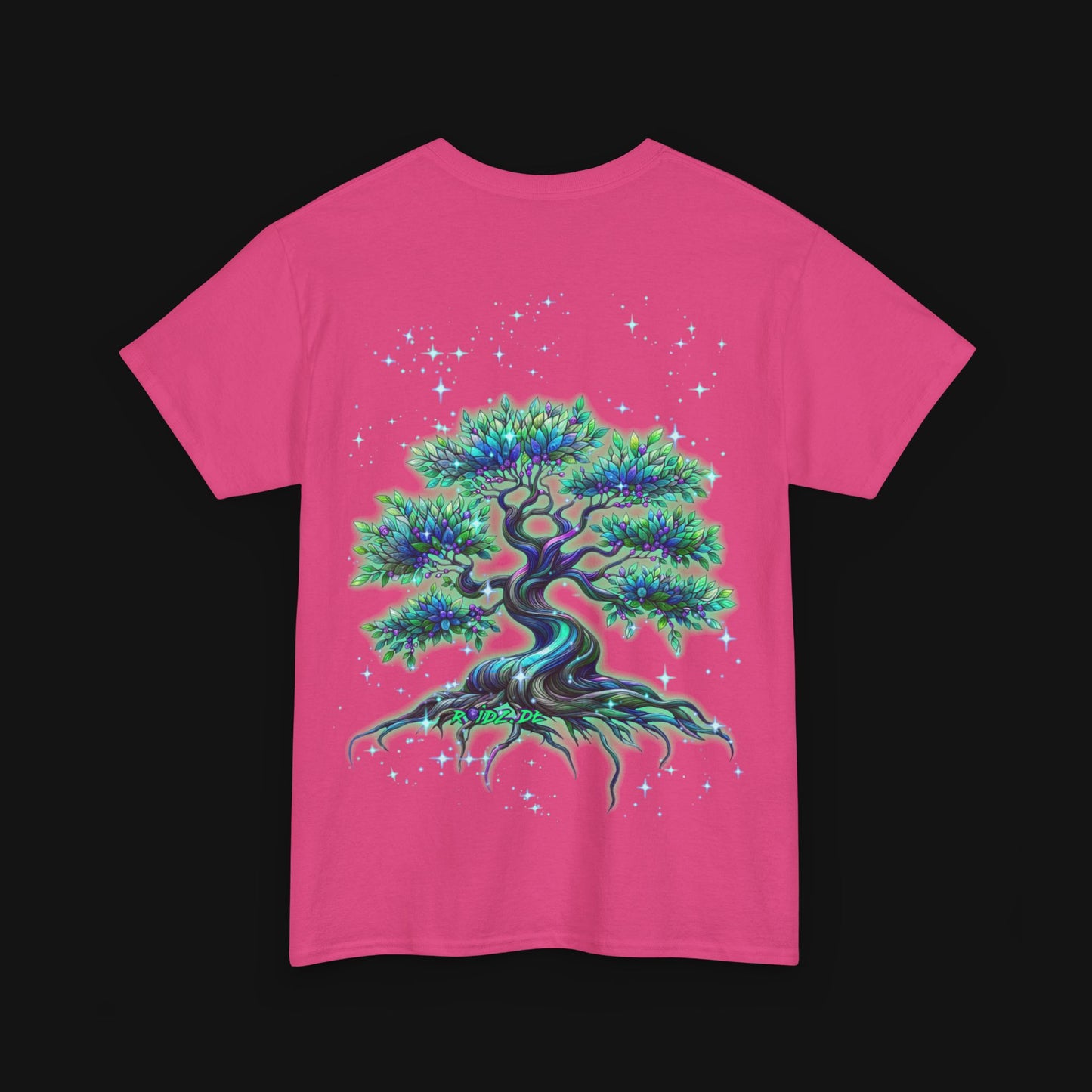 T-Shirt (100% Baumwolle) - Baum, hinten