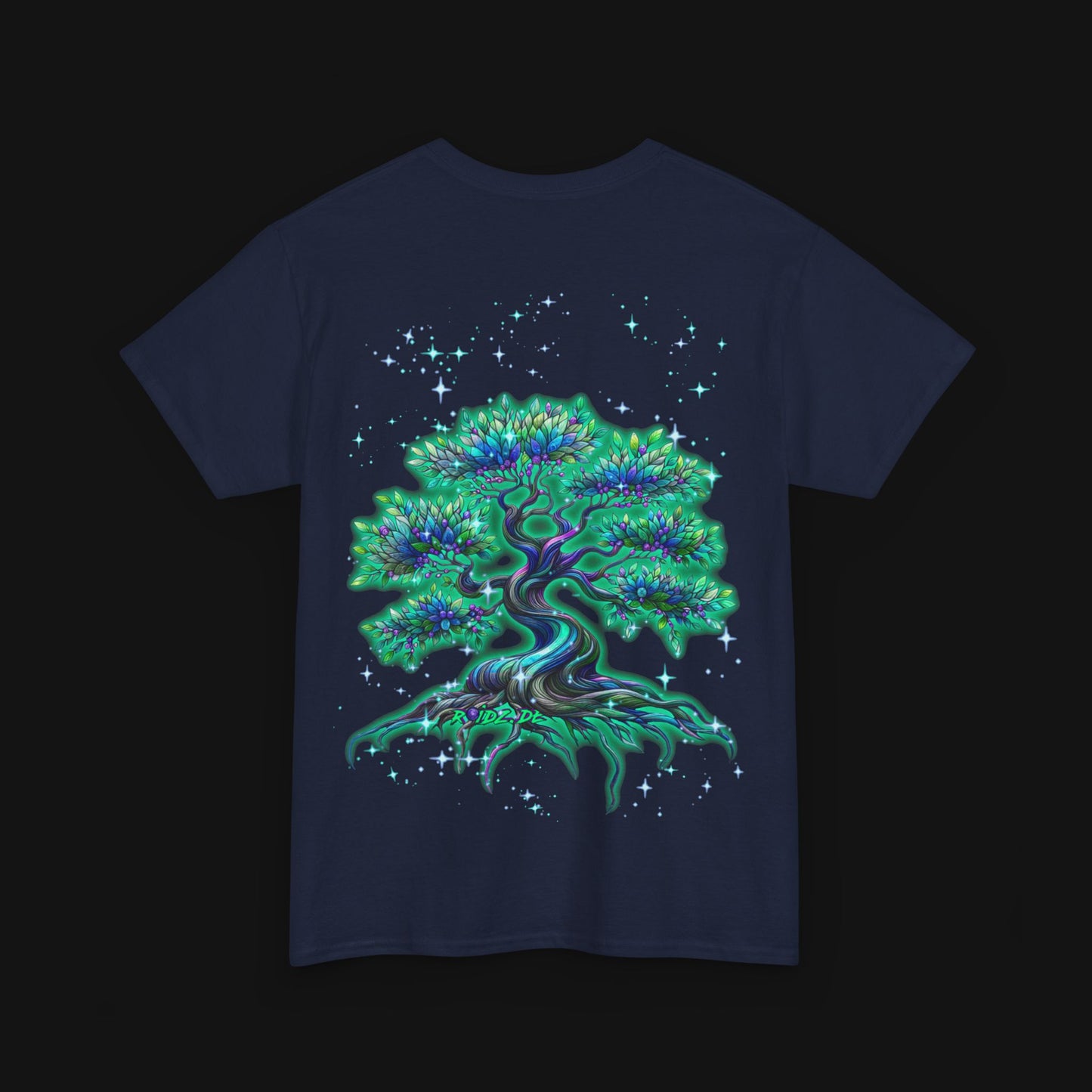 T-Shirt (100% Baumwolle) - Baum, hinten