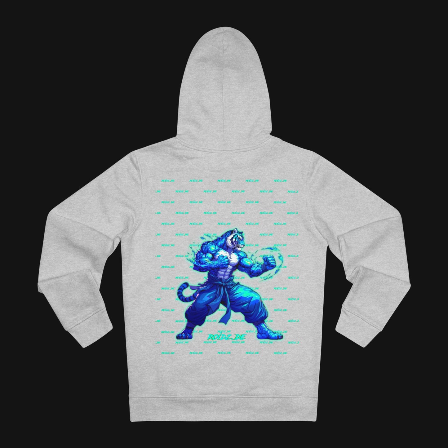 Winter-Hoodie (85% Baumwolle) - Schattenboxen, hinten