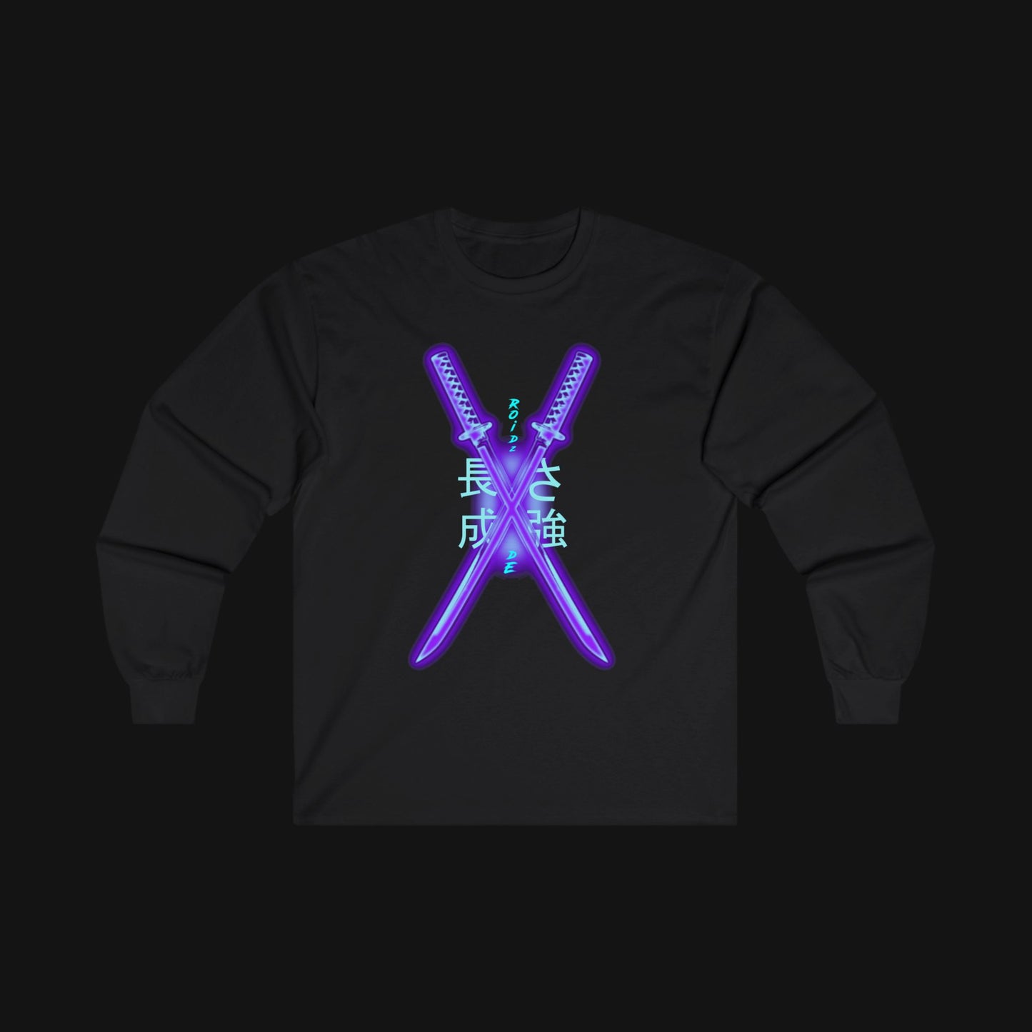 Longsleeve (100% Baumwolle) - Schwerter, vorne