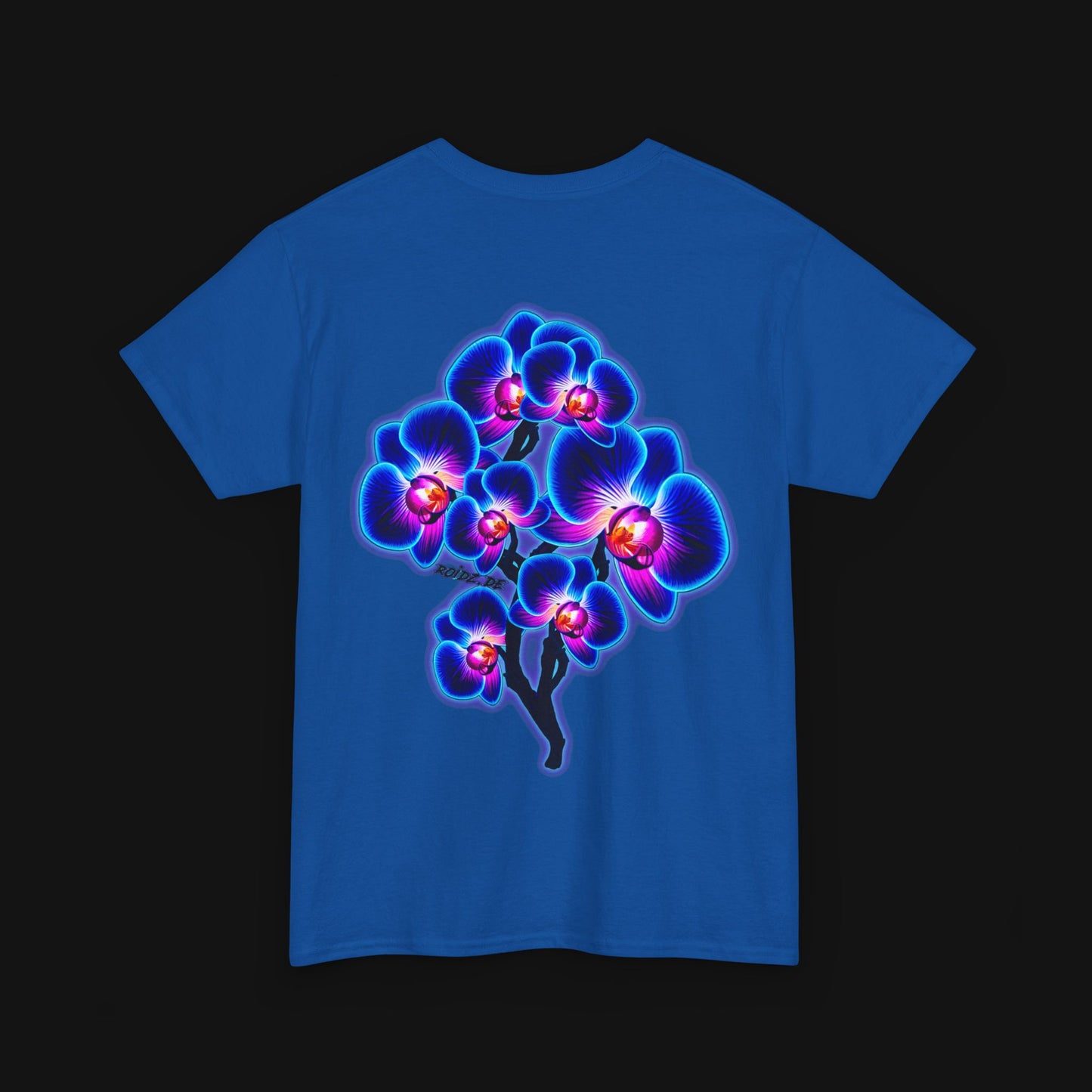 T-Shirt (100% Baumwolle) - Orchidee, hinten