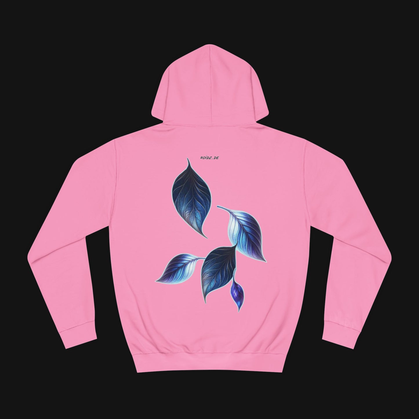 Hoodie (80% Baumwolle) - Blätter, hinten