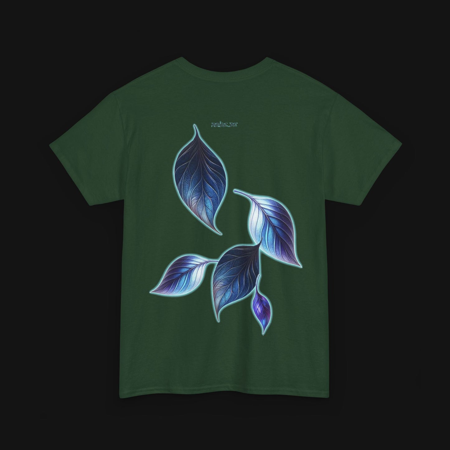 T-Shirt (100% Baumwolle) - Blätter, hinten