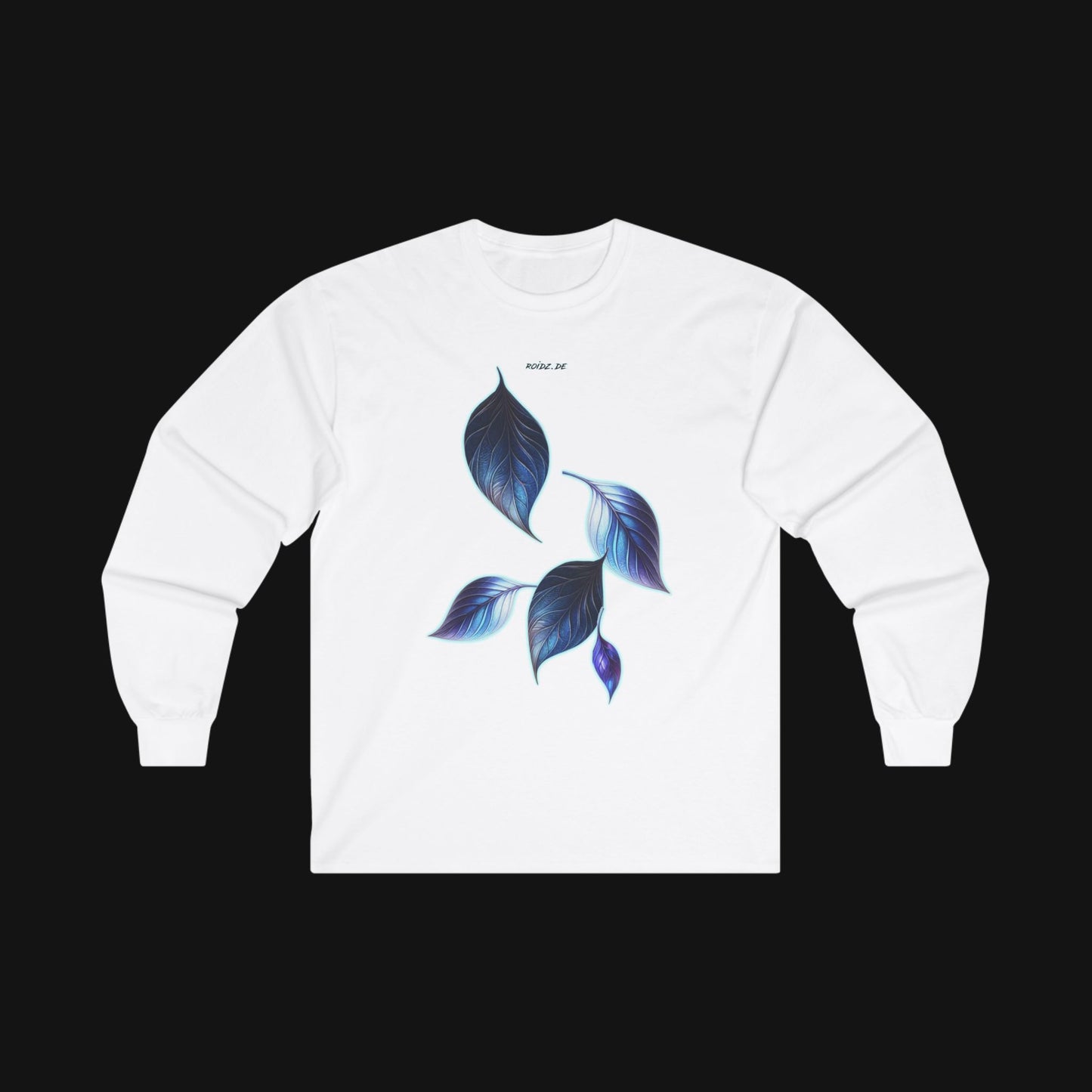 Longsleeve (100% Baumwolle) - Blätter, vorne