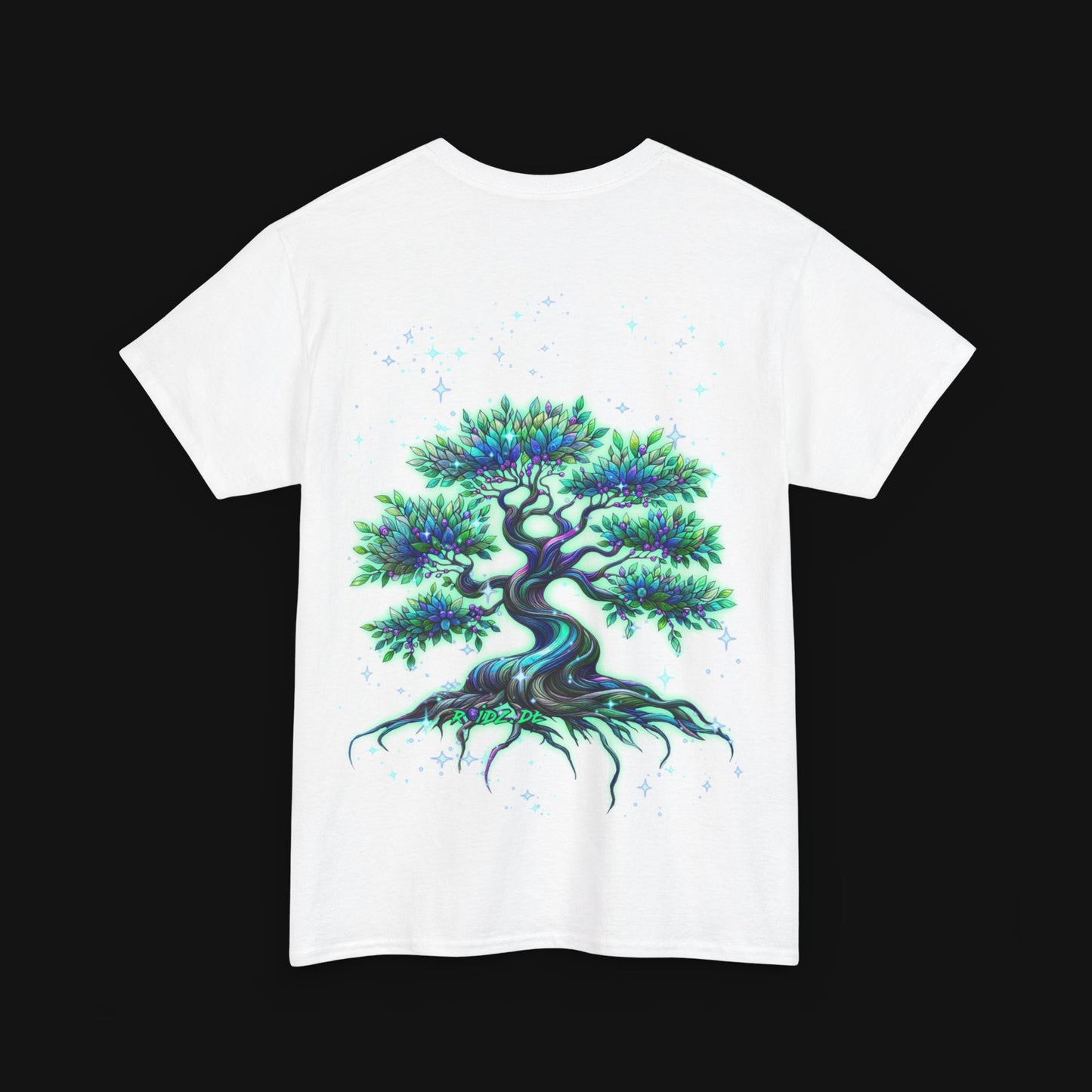 T-Shirt (100% Baumwolle) - Baum, hinten