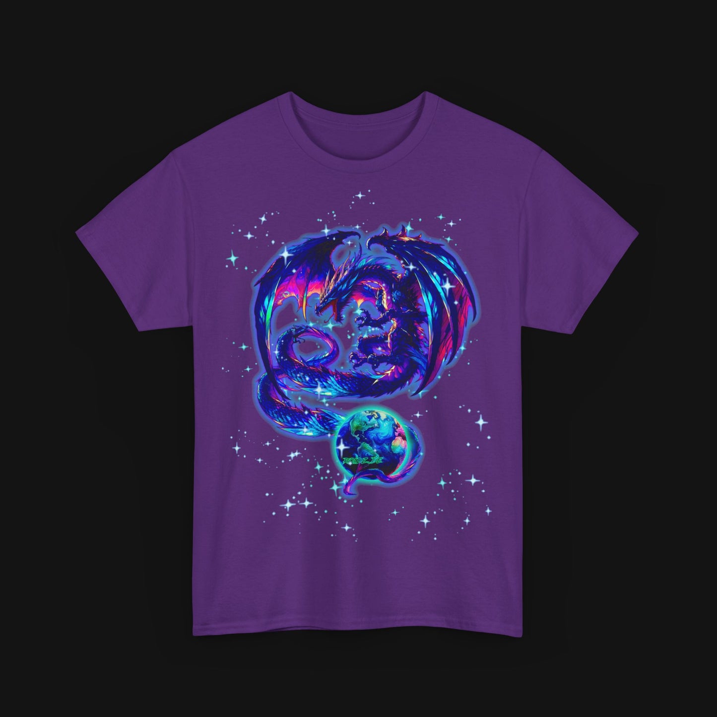 T-Shirt (100% Baumwolle) - Drachen, vorne