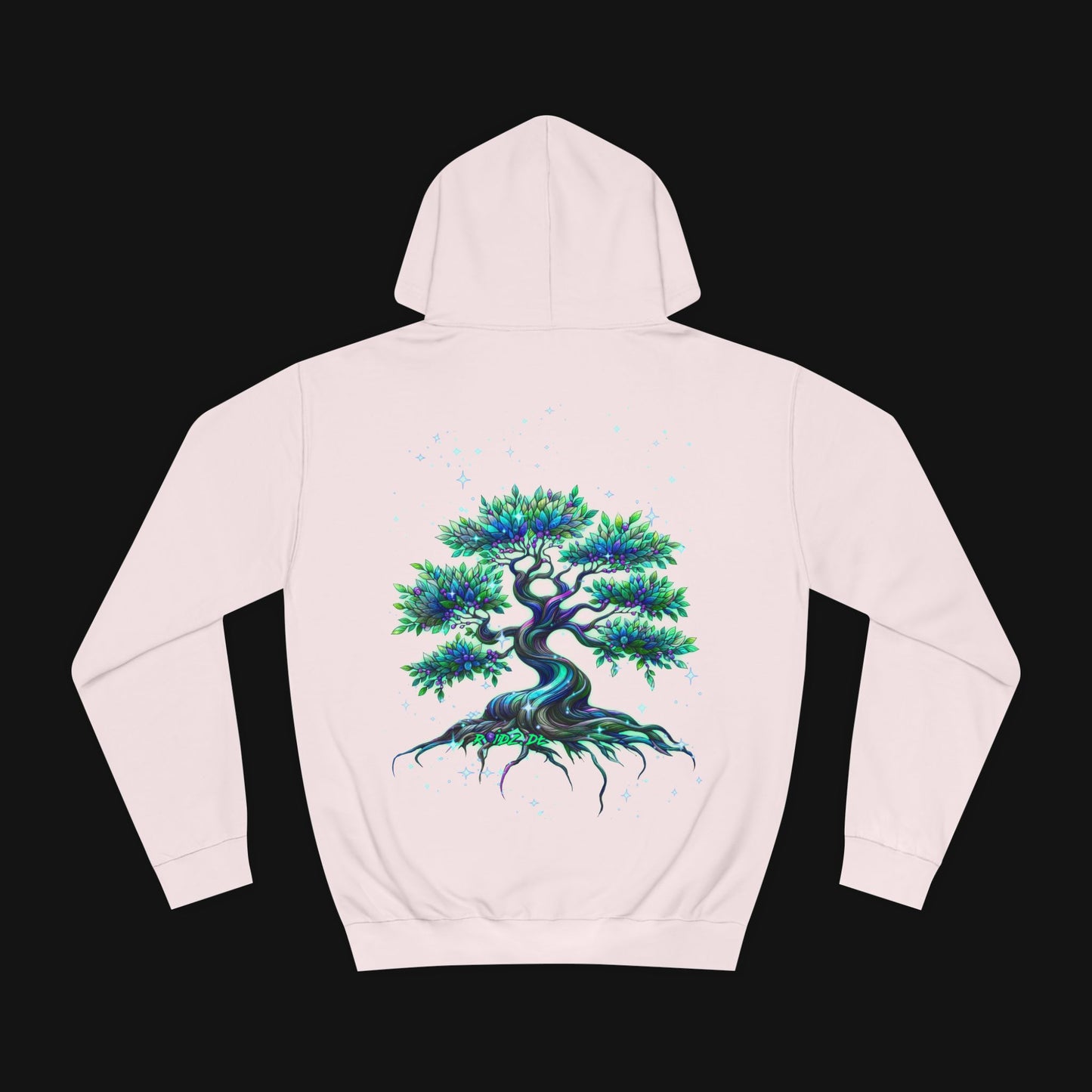 Hoodie (80% Baumwolle) - Bonsai, hinten