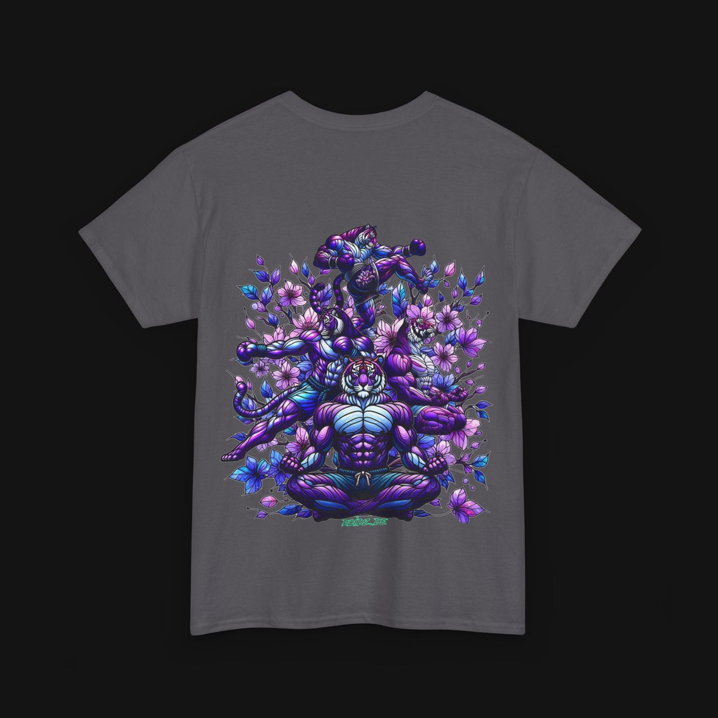 T-Shirt (100% Baumwolle) - Meditieren, hinten
