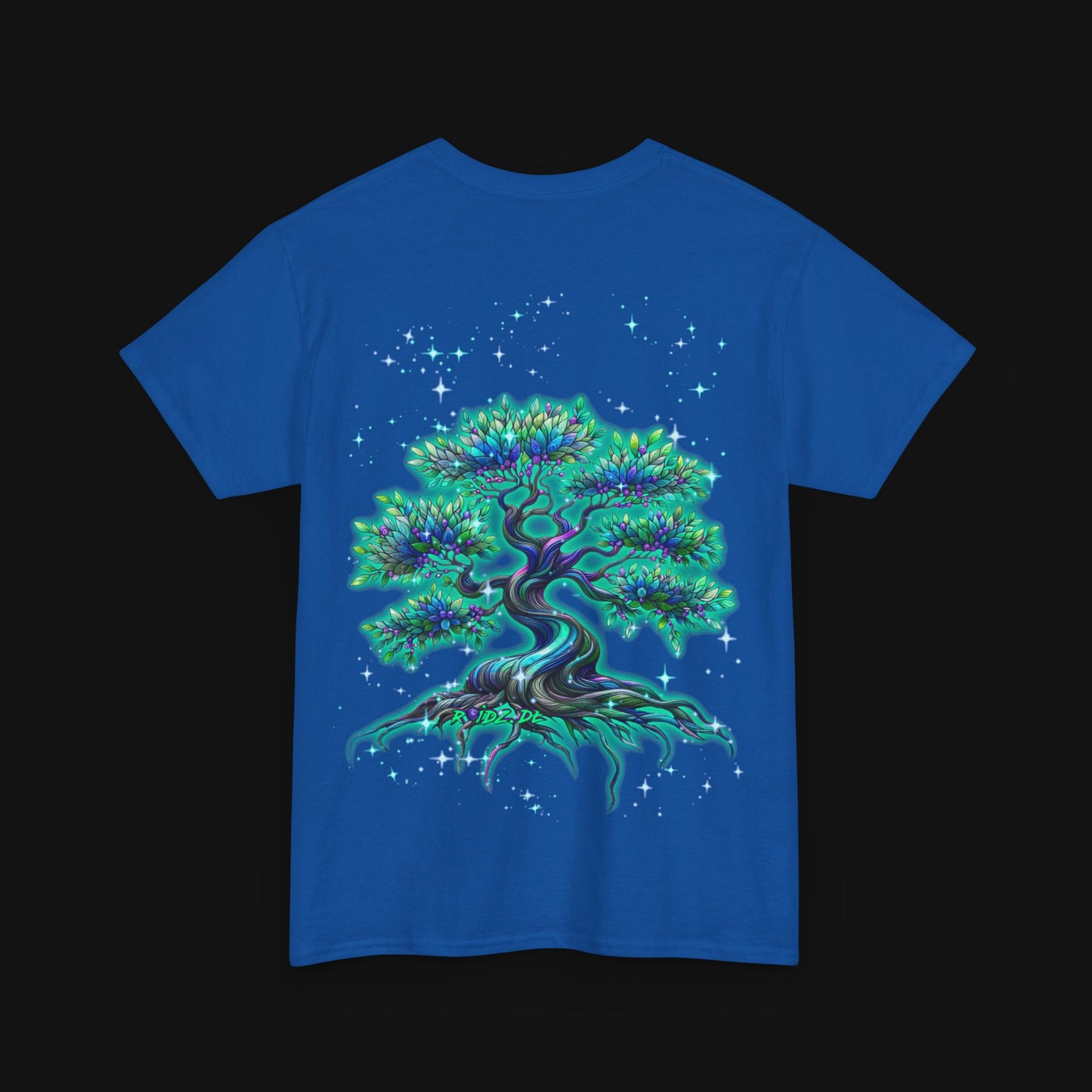T-Shirt (100% Baumwolle) - Baum, hinten