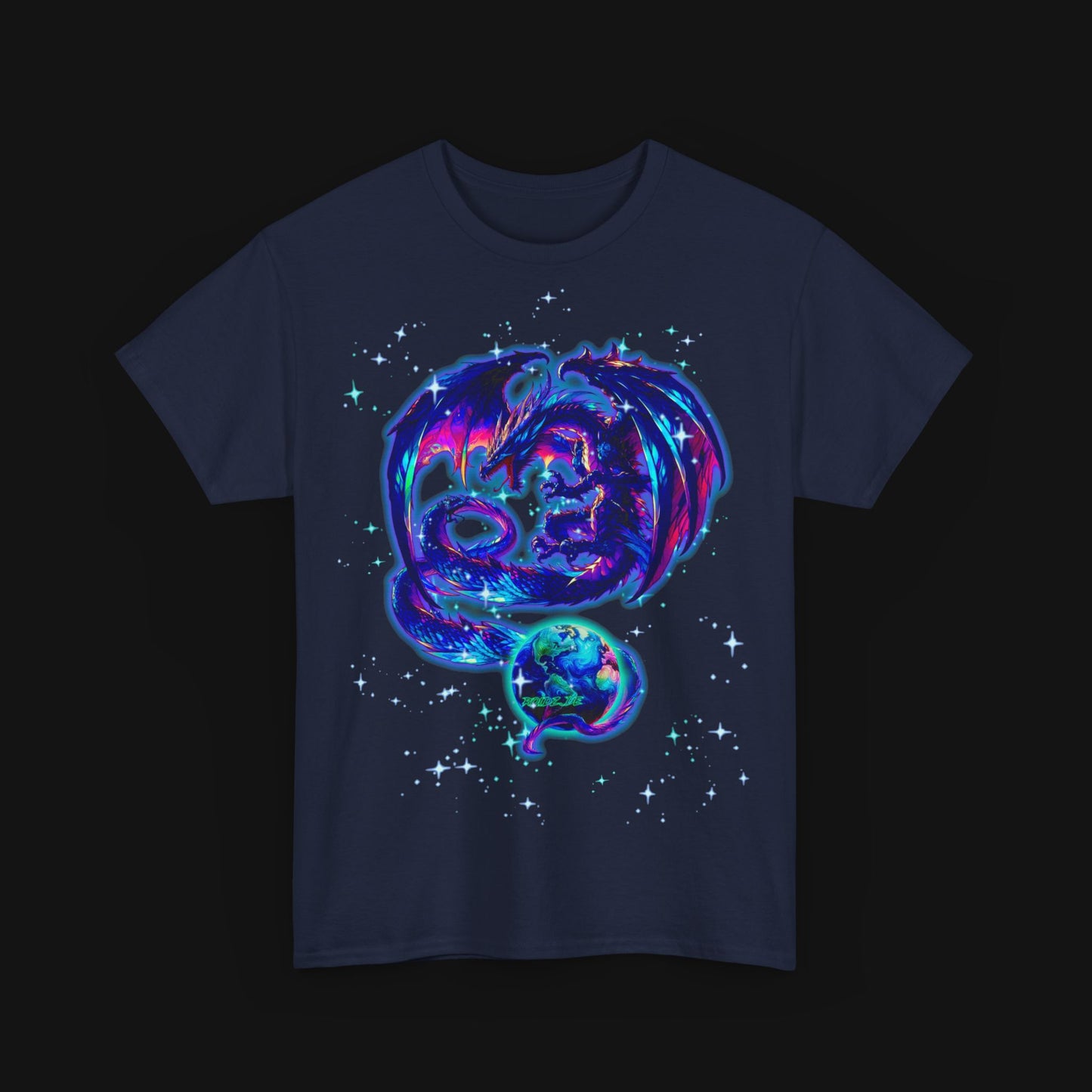 T-Shirt (100% Baumwolle) - Drachen, vorne