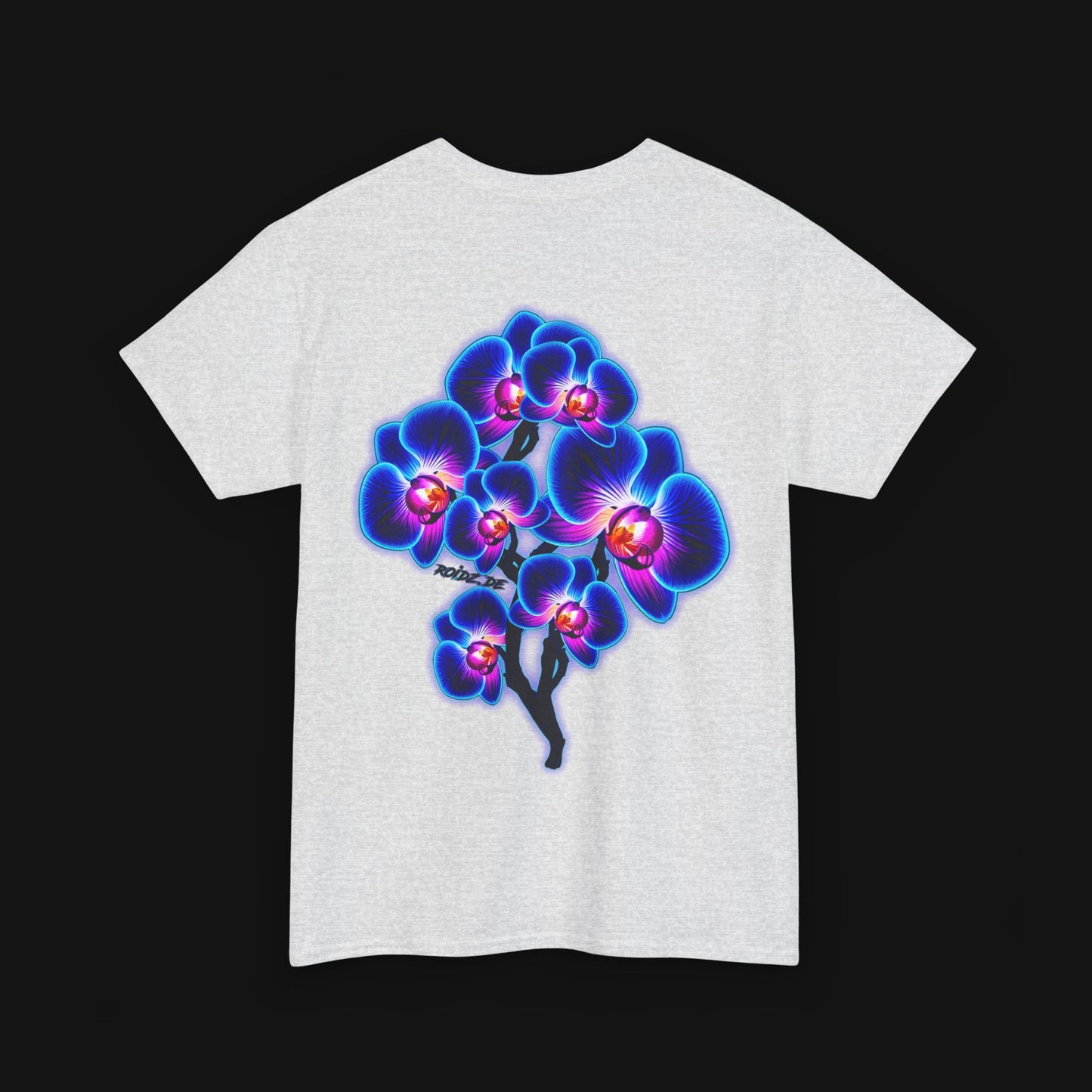 T-Shirt (100% Baumwolle) - Orchidee, hinten
