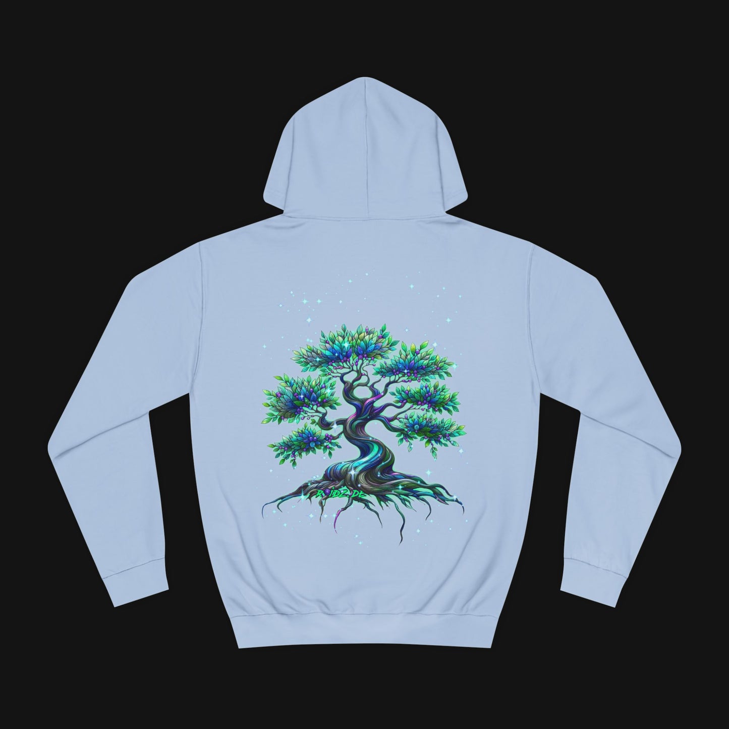 Hoodie (80% Baumwolle) - Bonsai, hinten