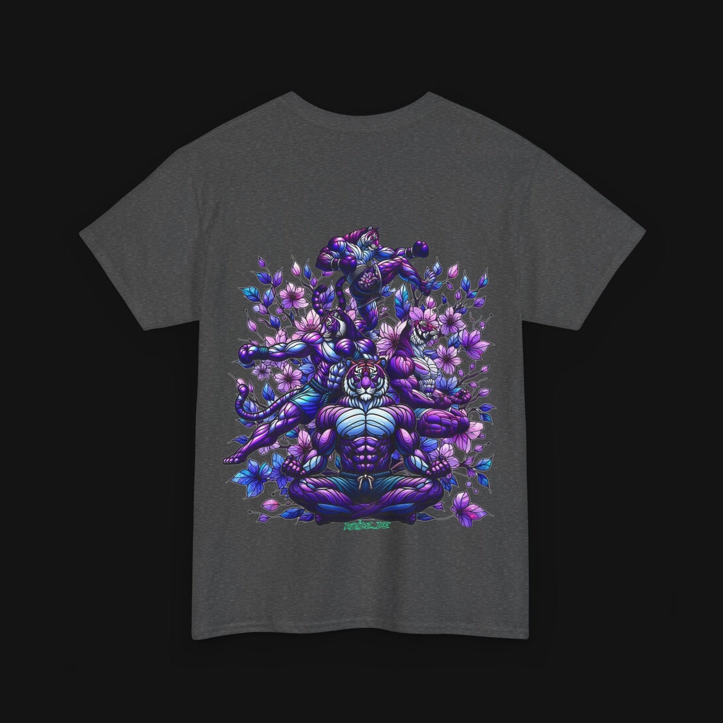 T-Shirt (100% Baumwolle) - Meditieren, hinten