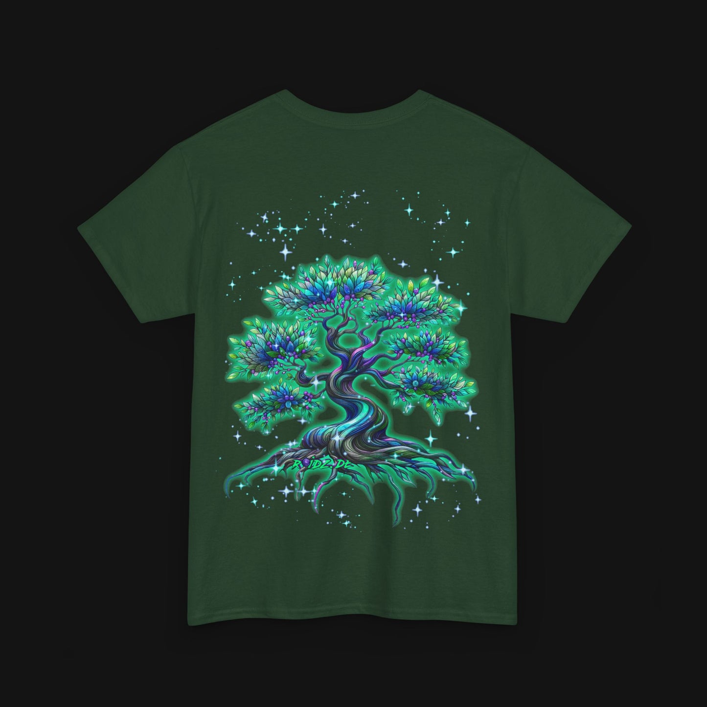 T-Shirt (100% Baumwolle) - Baum, hinten