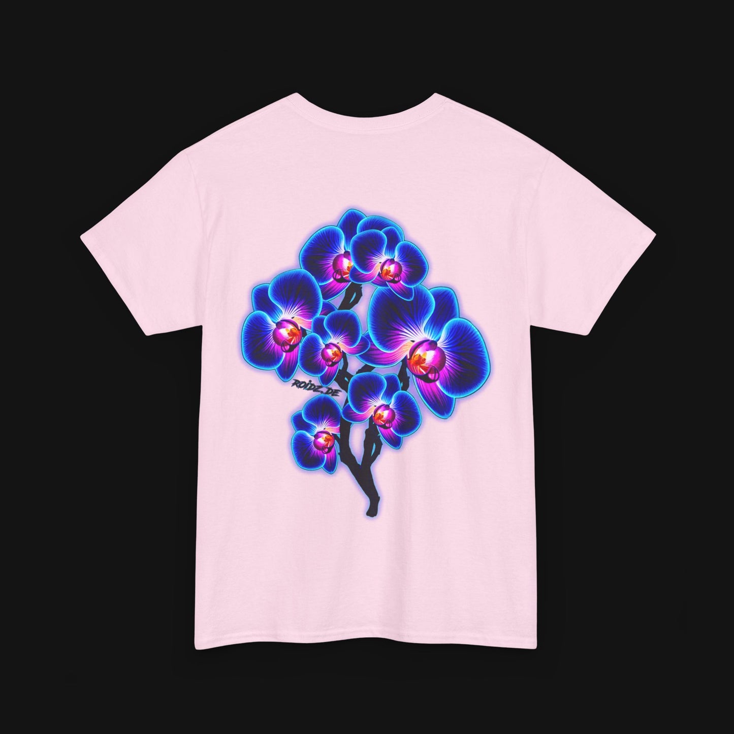 T-Shirt (100% Baumwolle) - Orchidee, hinten