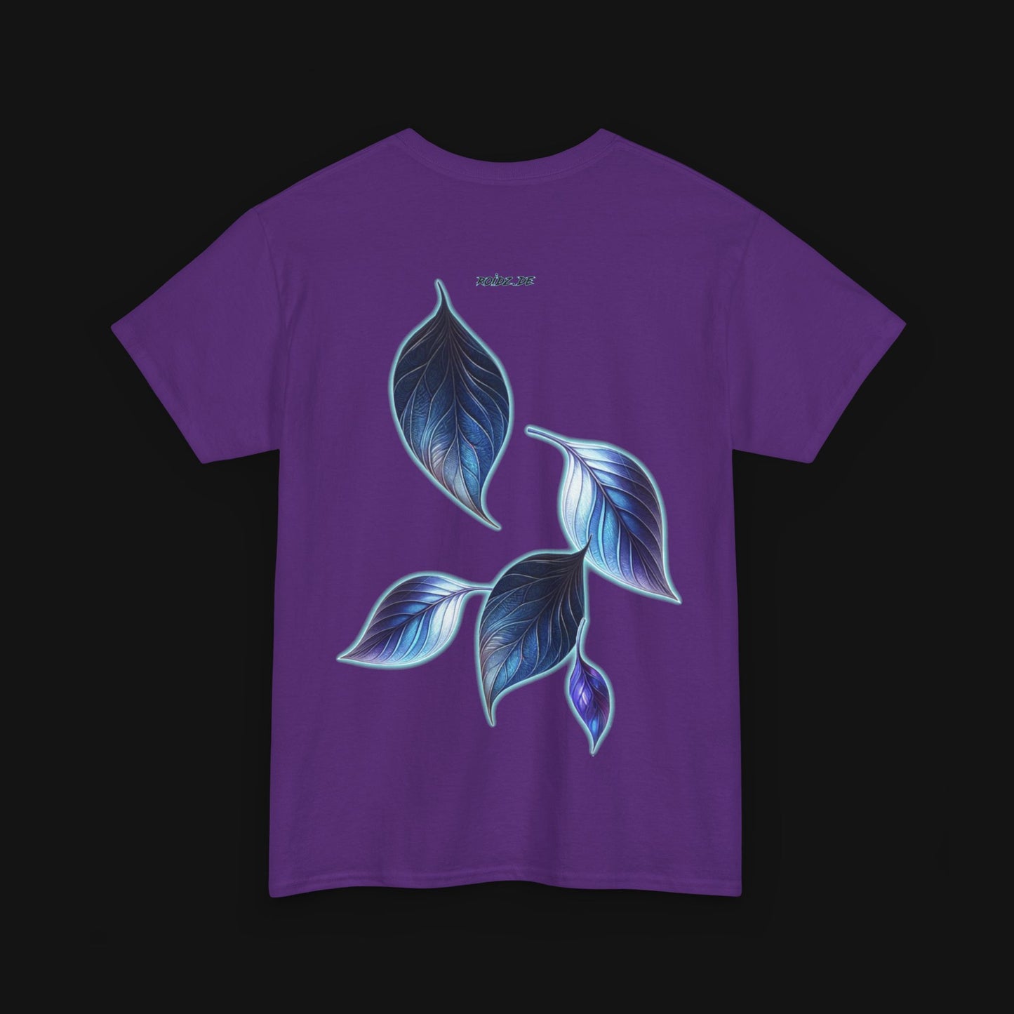 T-Shirt (100% Baumwolle) - Blätter, hinten