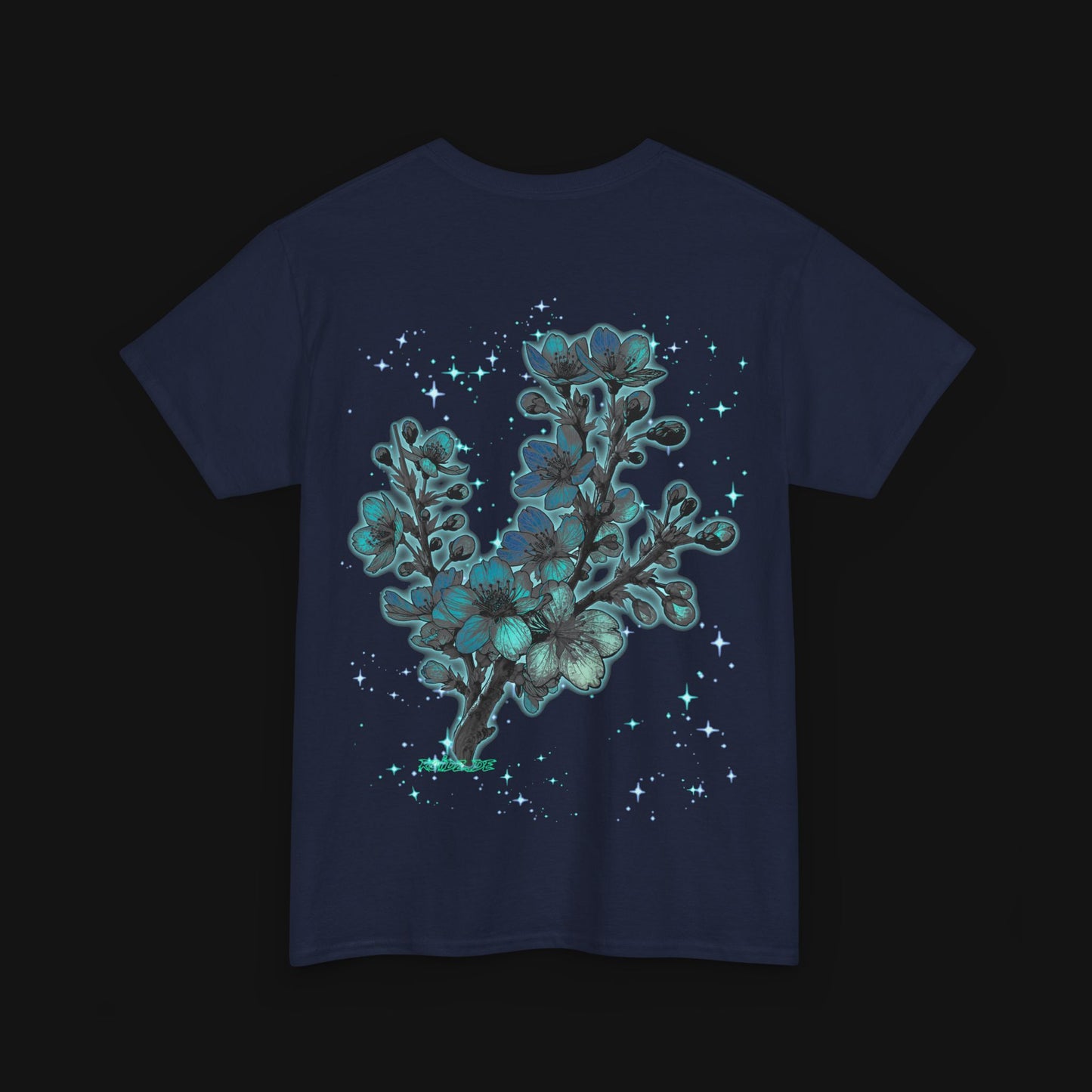 T-Shirt (100% Baumwolle) - Kirsche, hinten