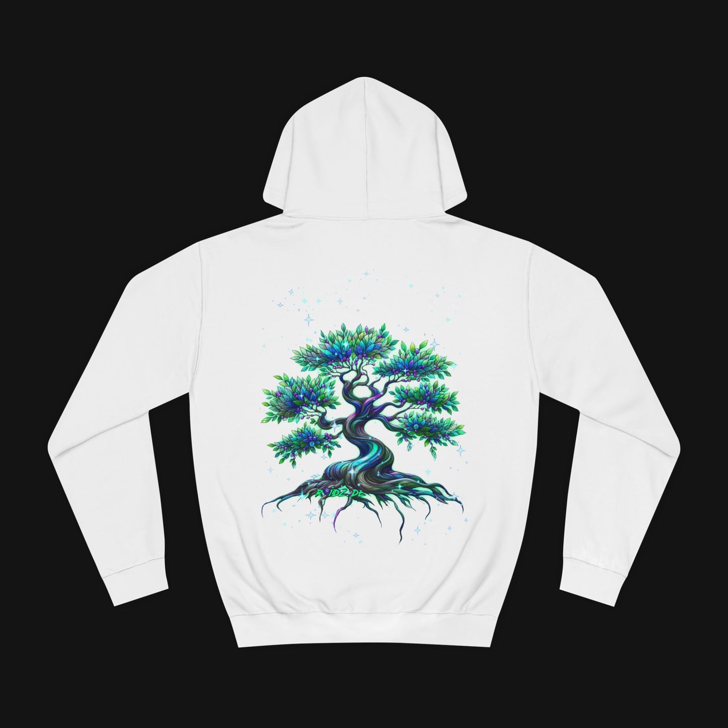 Hoodie (80% Baumwolle) - Bonsai, hinten