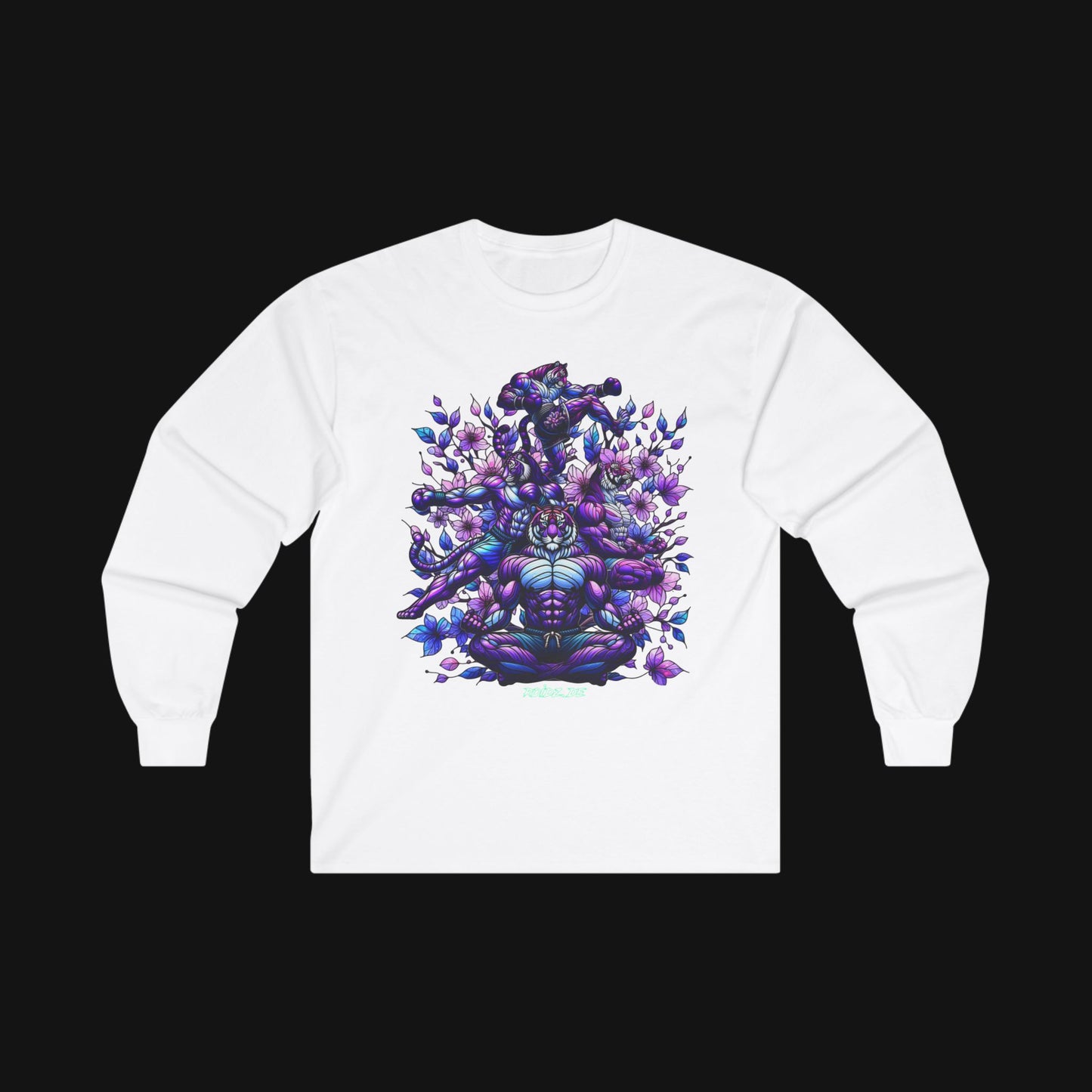 Longsleeve (100% Baumwolle) - Medetieren, vorne