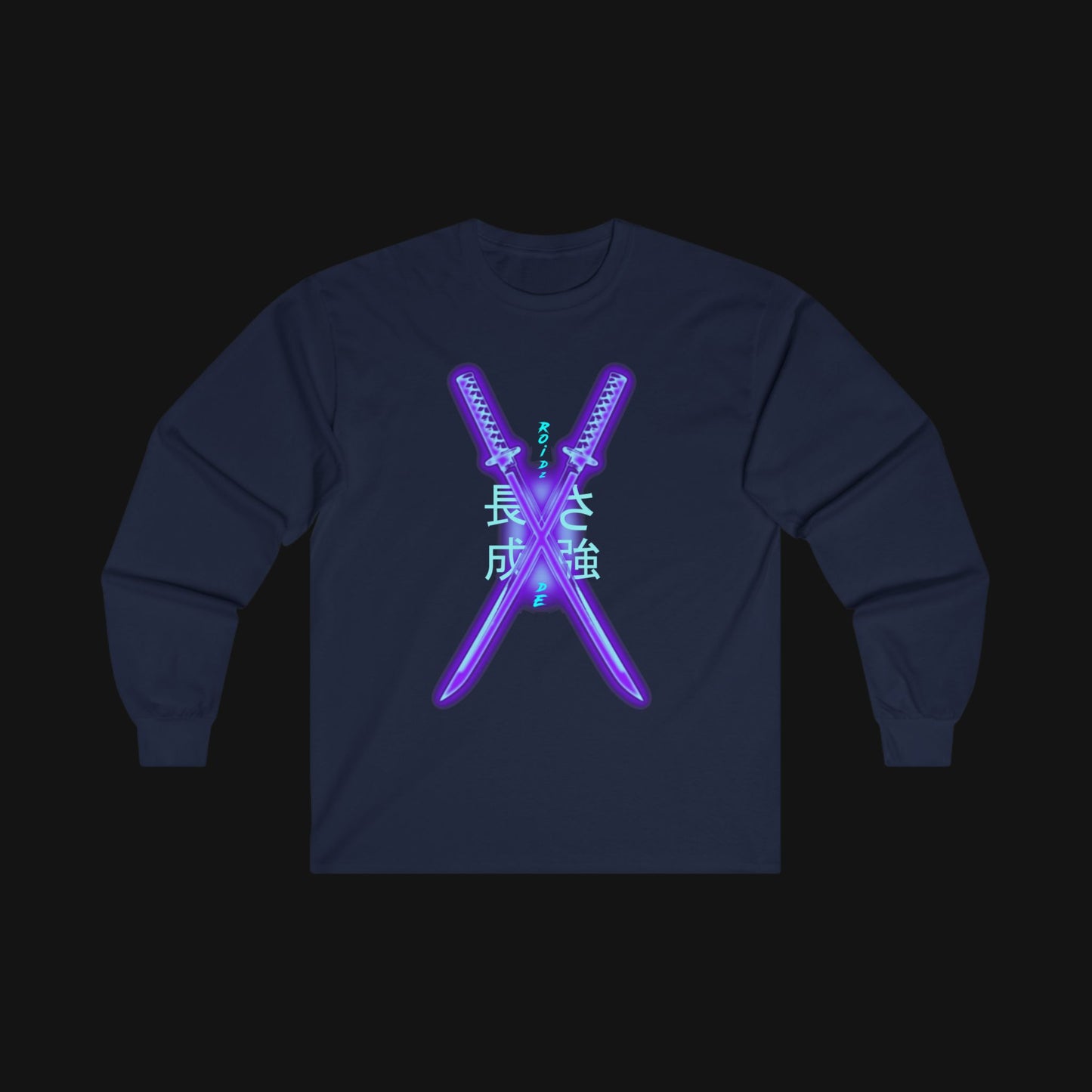 Longsleeve (100% Baumwolle) - Schwerter, vorne