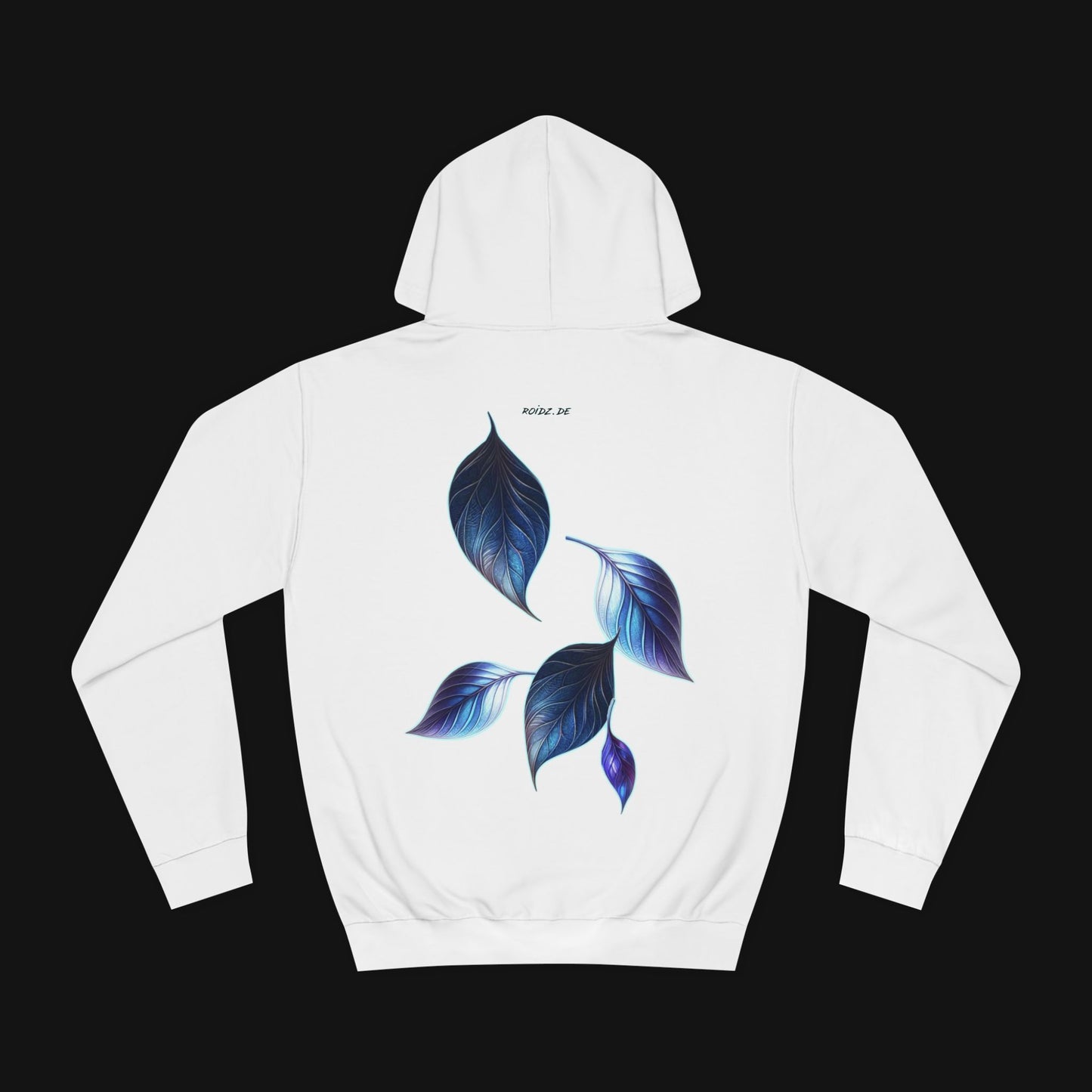 Hoodie (80% Baumwolle) - Blätter, hinten