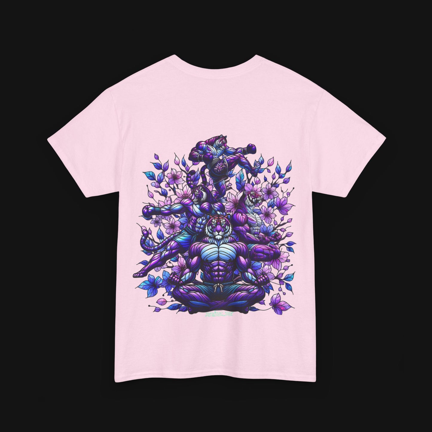 T-Shirt (100% Baumwolle) - Meditieren, hinten