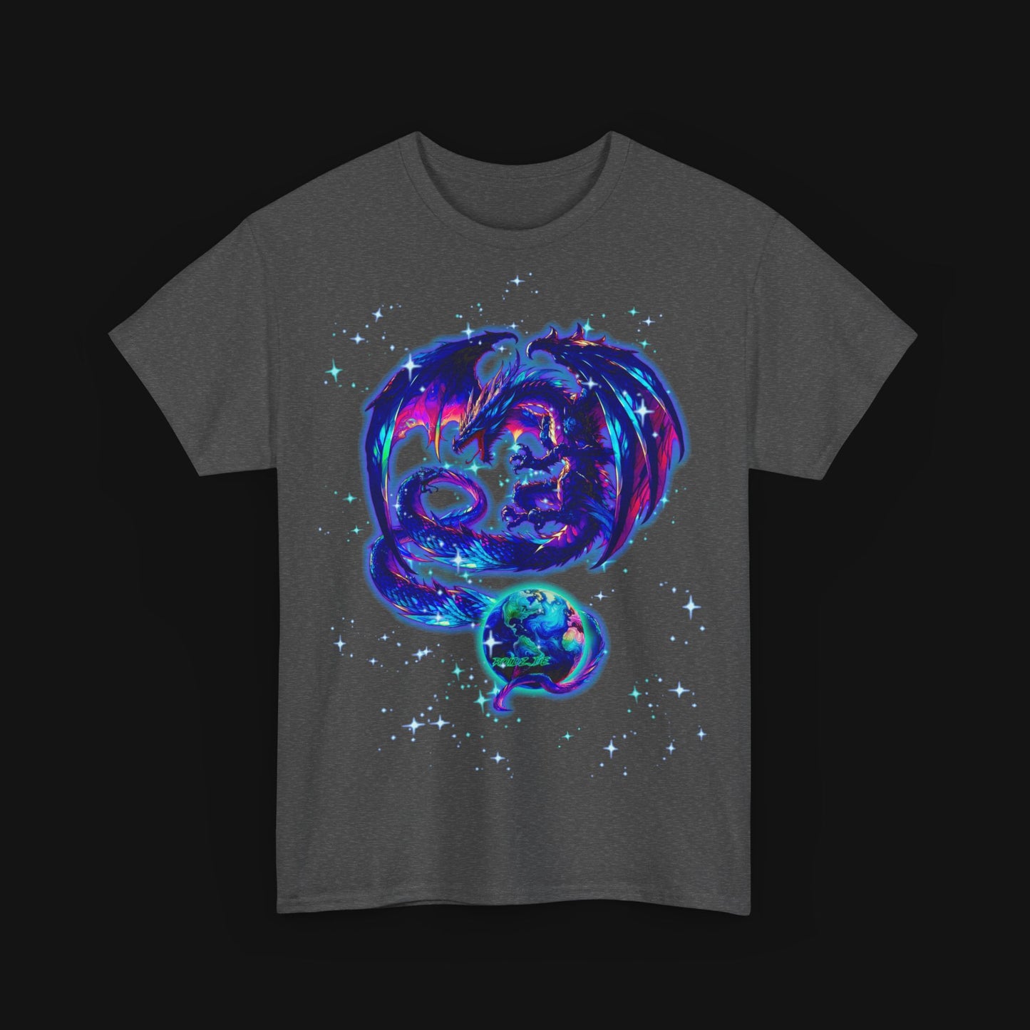 T-Shirt (100% Baumwolle) - Drachen, vorne