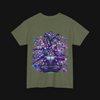 T-Shirt (100% Baumwolle) - Meditieren, hinten