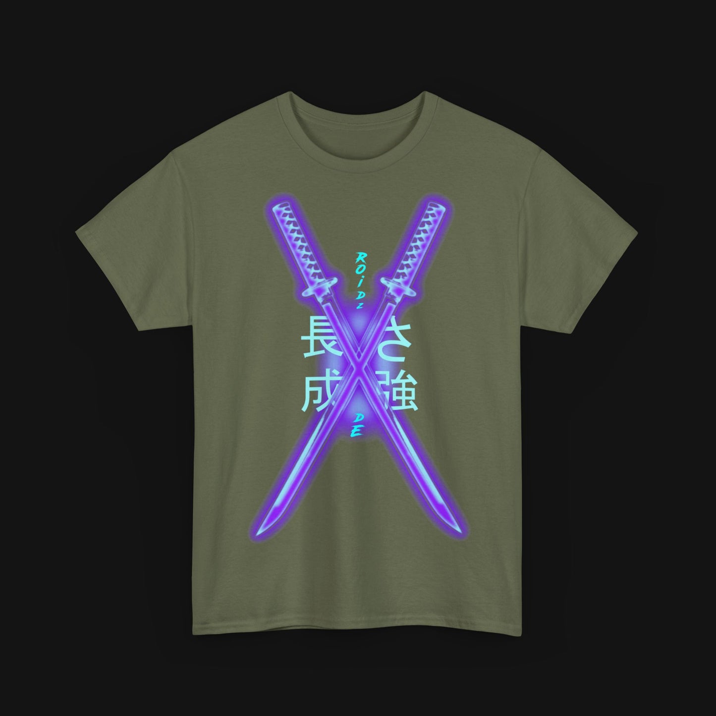 T-Shirt (100% Baumwolle) - Schwerter, vorne