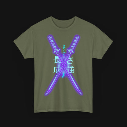 T-Shirt (100% Baumwolle) - Schwerter, vorne